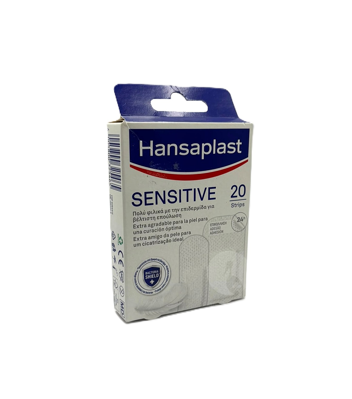 HANSAPLAST SENSITIVE APOSITO ADHESIVO 2 TAMAÑOS 20 APOSITOS