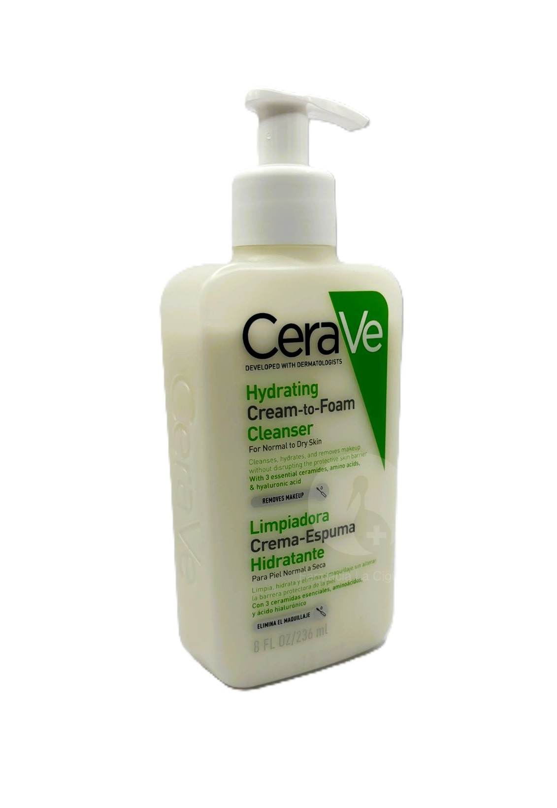 LIMPIADOR CONTROL IMPERFECCIONES CERAVE 1 ENVASE 473 ML