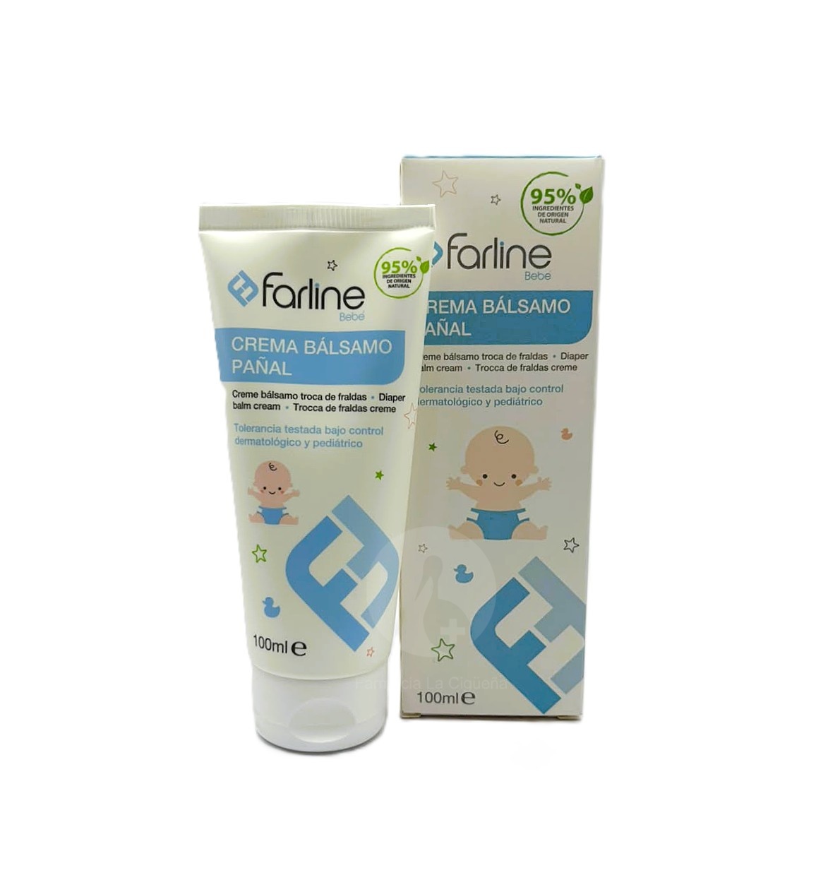 FARLINE BEBE CREMA BALSAMO PAÑAL 1 TUBO 100 ML