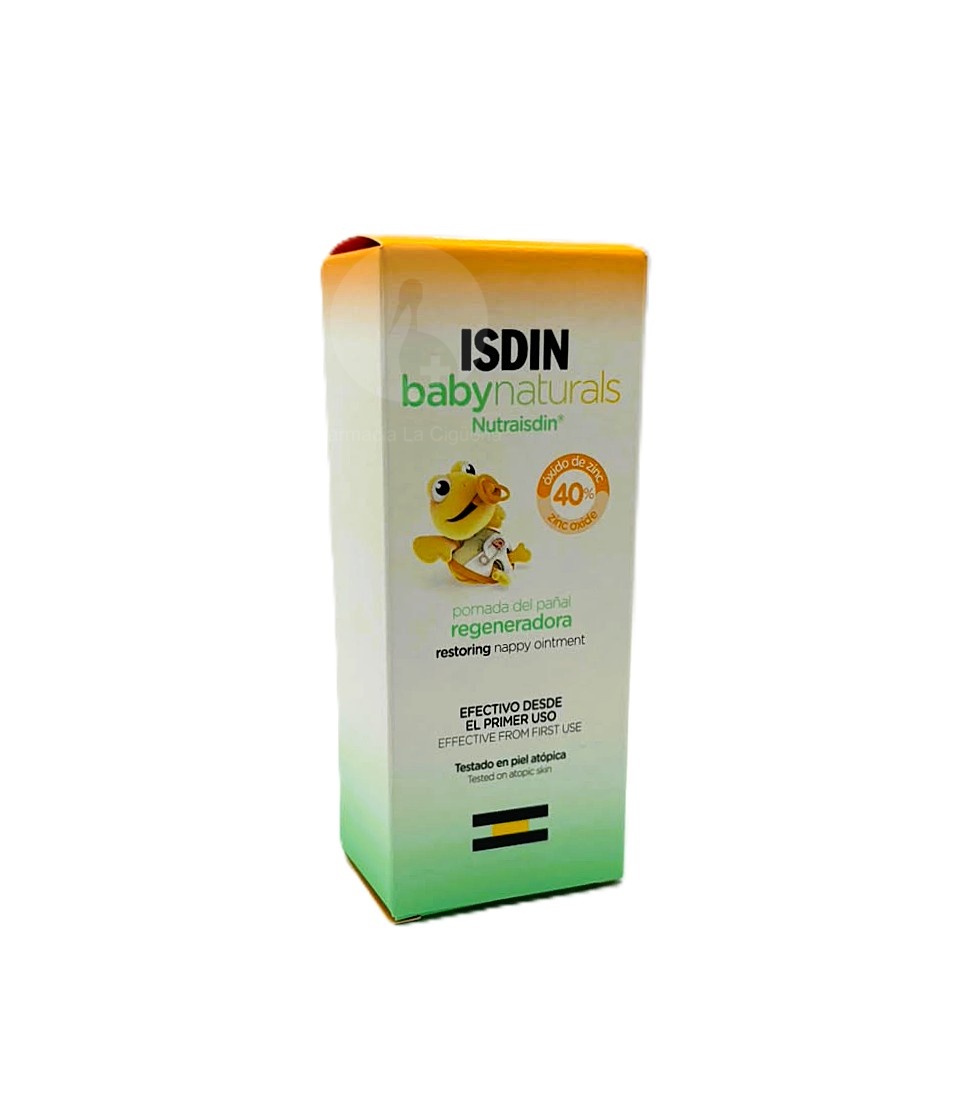 ISDIN BABY NATURALS NUTRAISDIN POMADA DEL PAÑAL REGENERADORA 1 ENVASE 50 ML