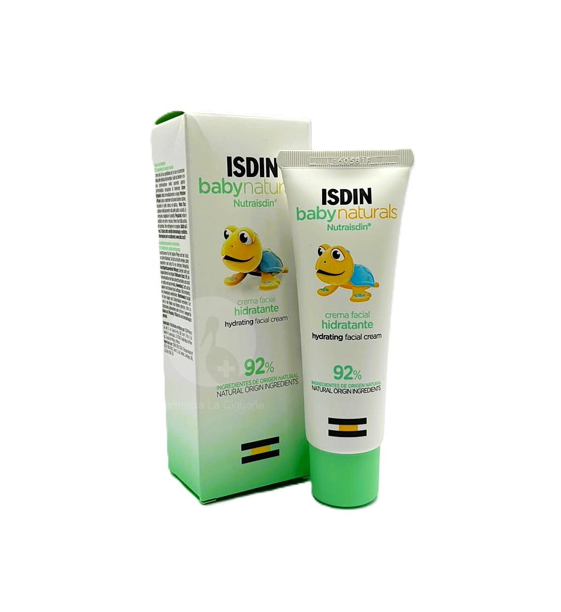 ISDIN BABY NATURALS NUTRAISDIN CREMA FACIAL HIDRATANTE DIARIA 1 ENVASE 50 ML