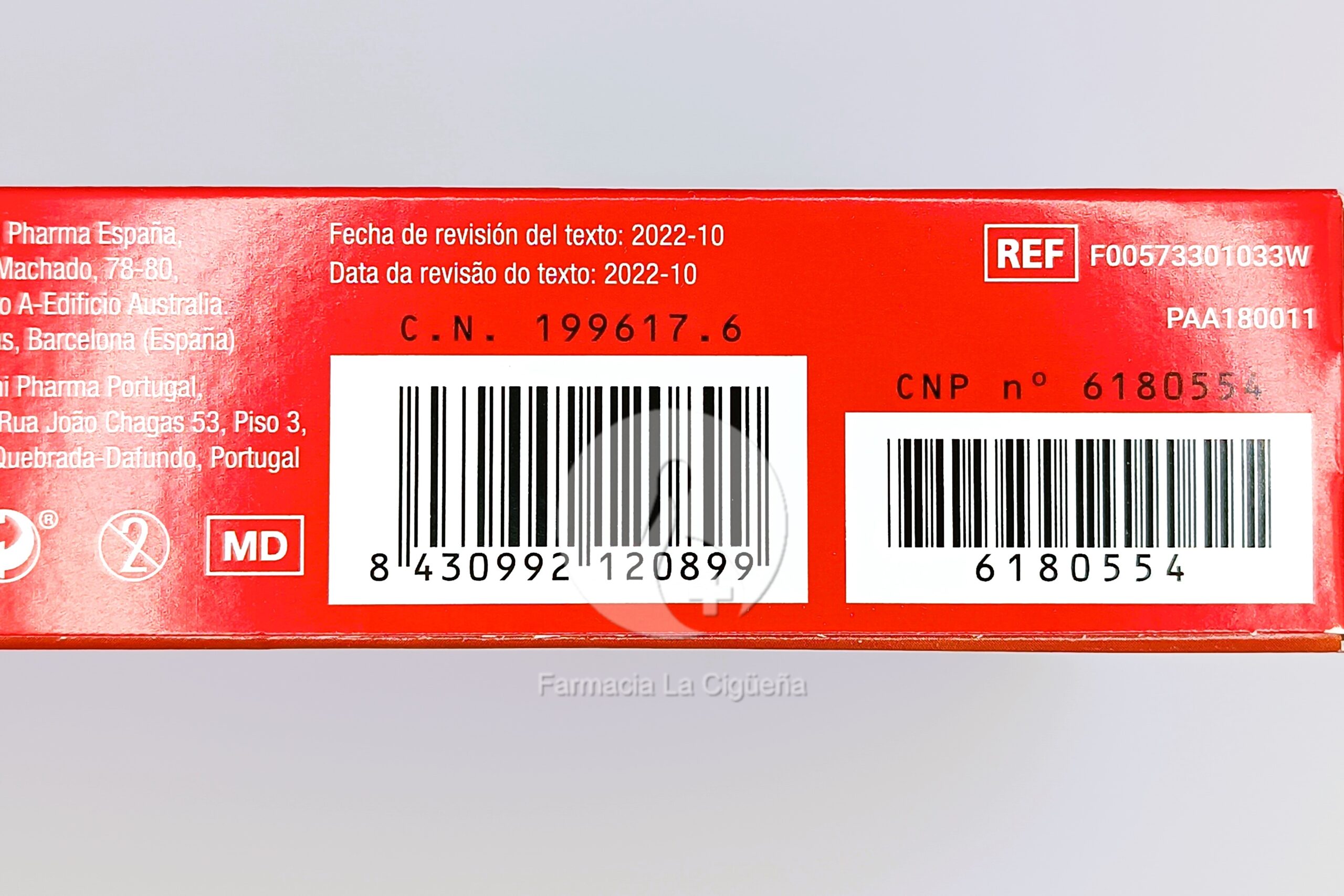 THERMACARE PARCHE TERMICO ZONA LUMBAR CADERA 2 PARCHES