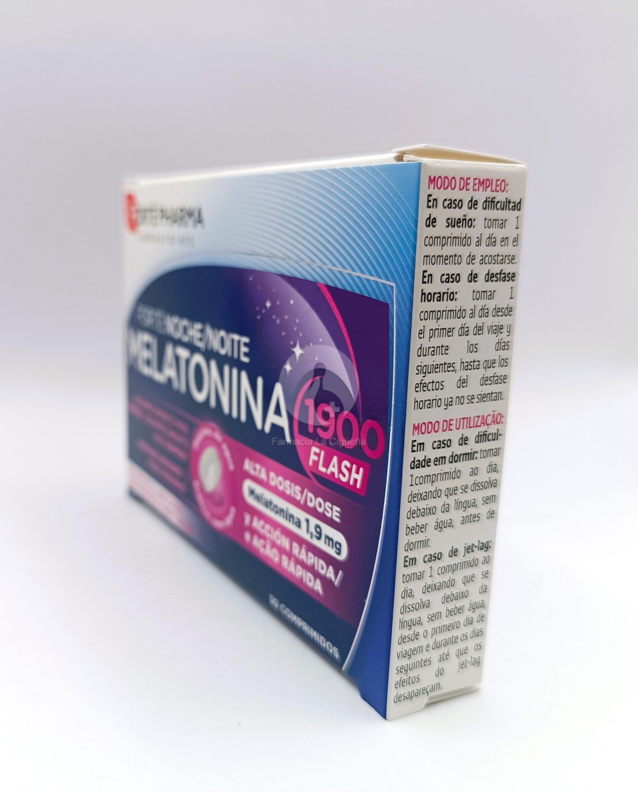 MELATONINA FLASH 1900 30 COMPRIMIDOS BUCODISPERSABLES