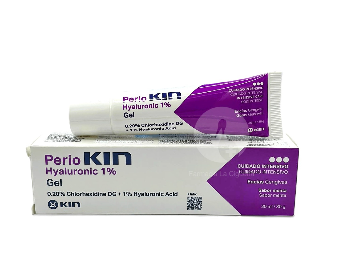 PERIOKIN HYALURONIC 1% GEL 1 TUBO 30 ML SABOR MENTA