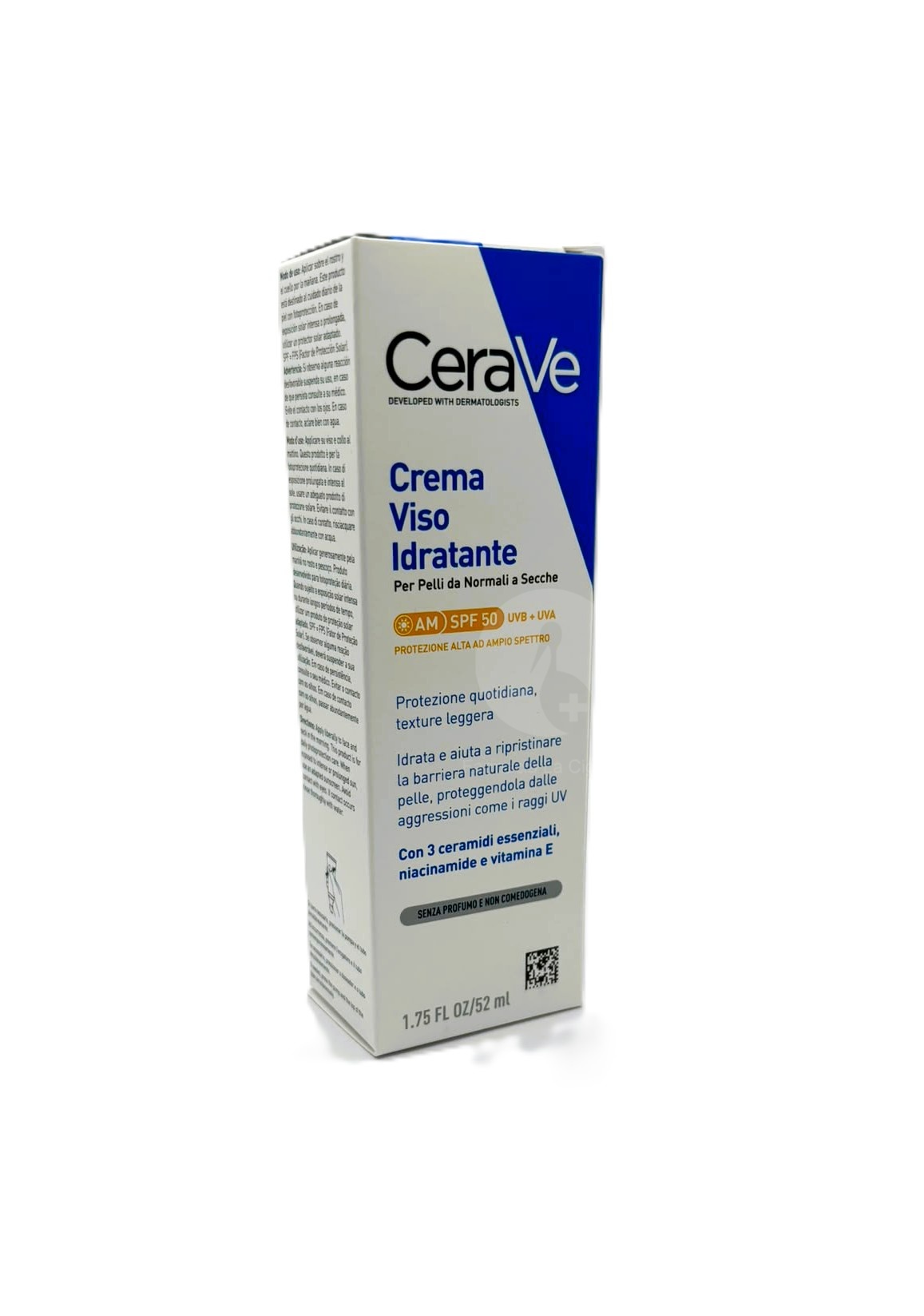 LOCION HIDRATANTE DE ROSTRO SPF 50 CERAVE 1 TUBO 52 ML