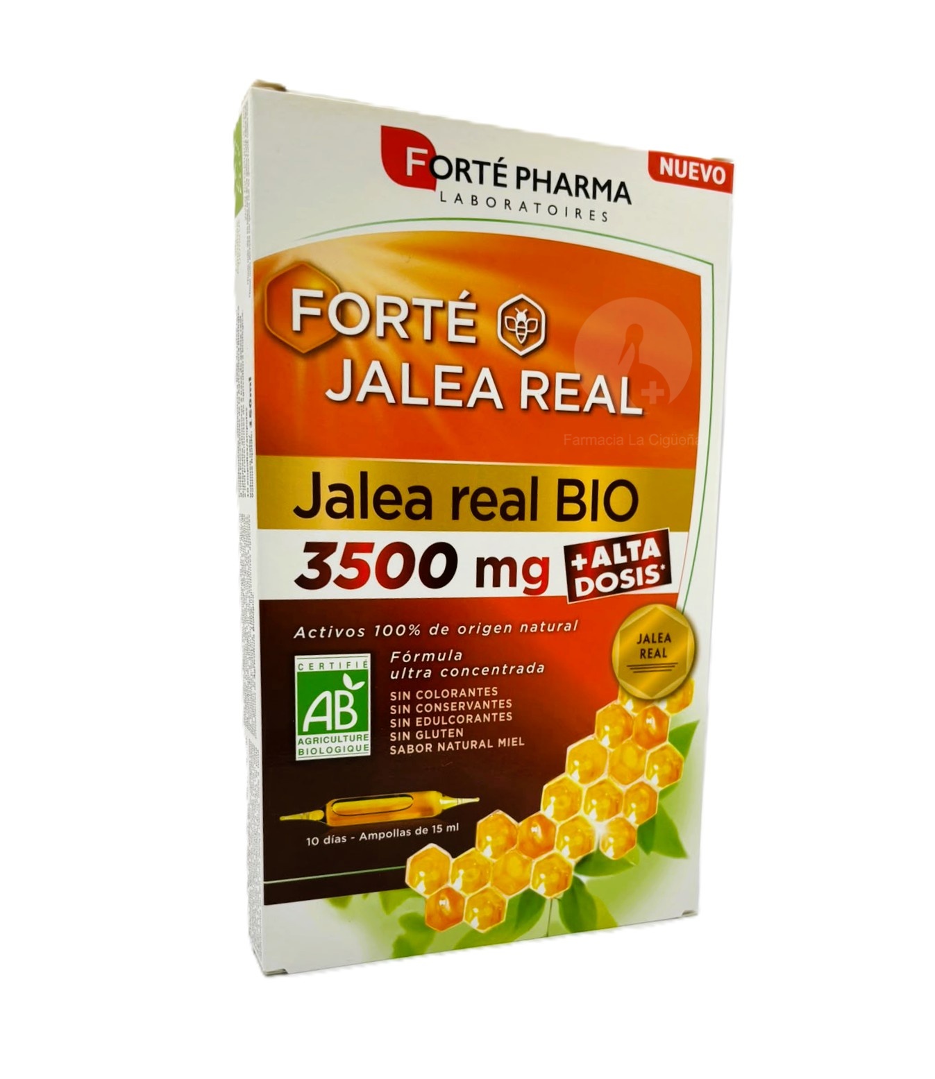 FORTE JALEA REAL BIO 3500 MG 10 AMPOLLAS 15 ML