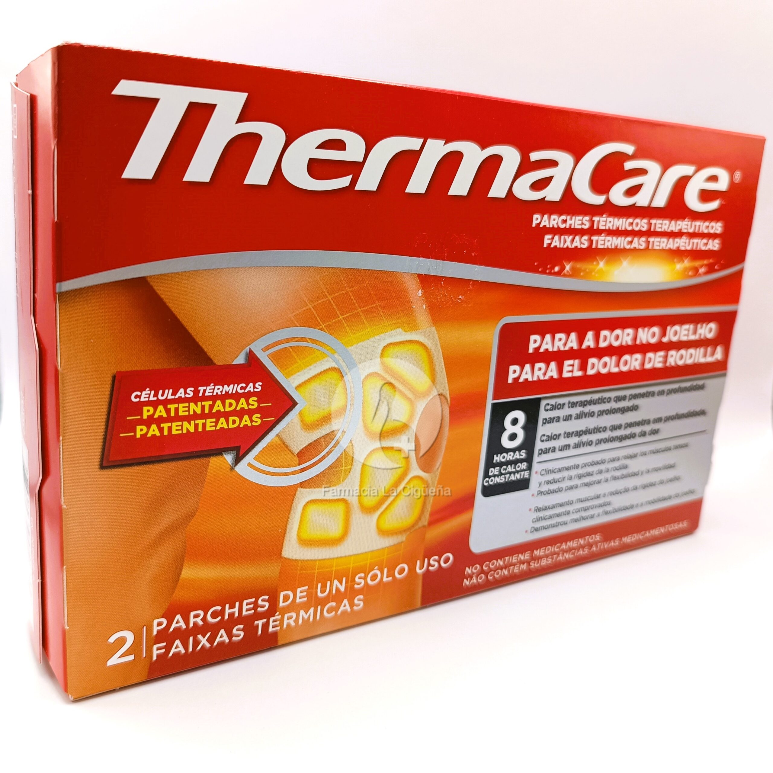 Thermacare Rodilla 2 parches térmicos