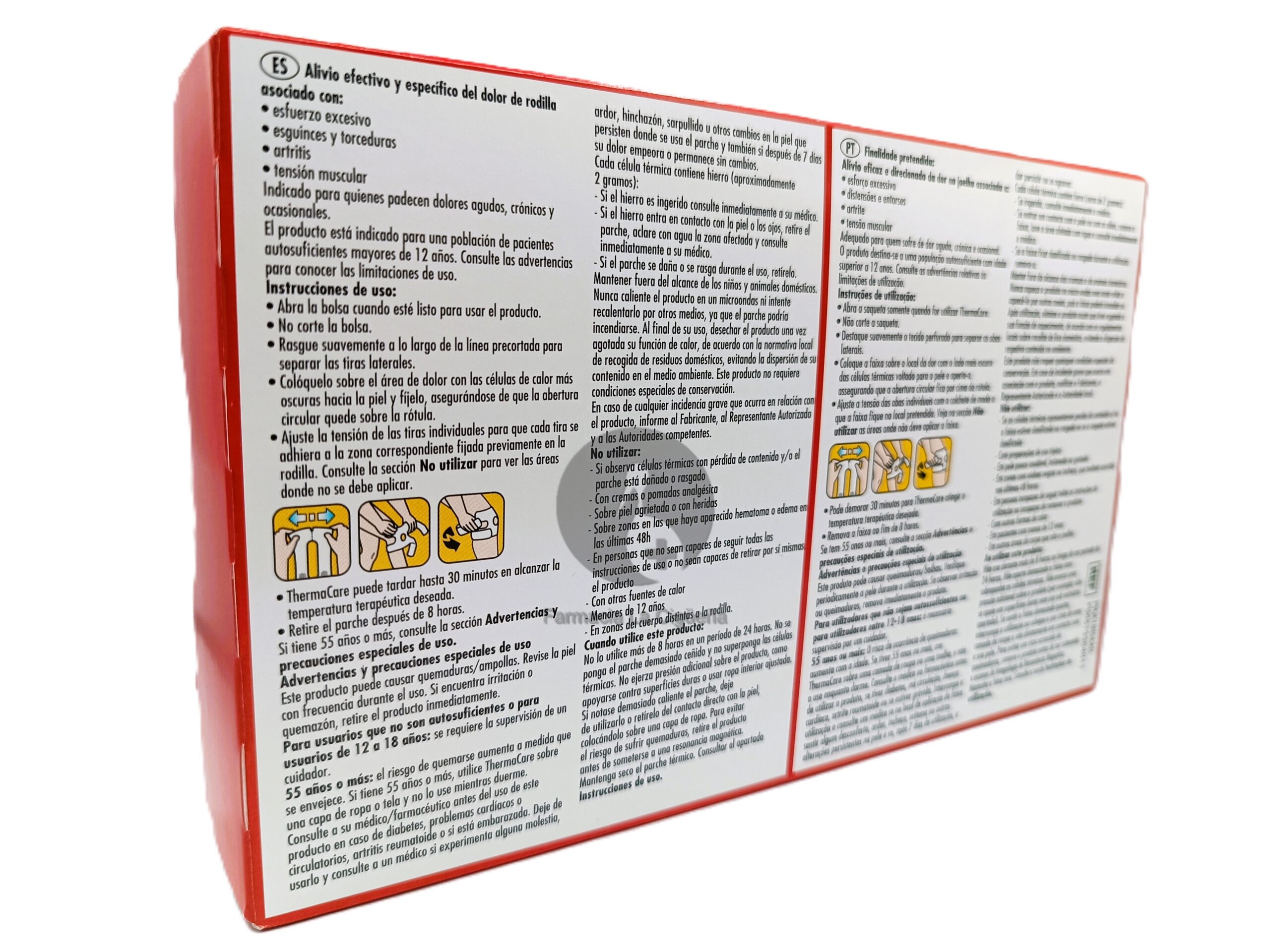 Thermacare Rodilla 2 parches térmicos