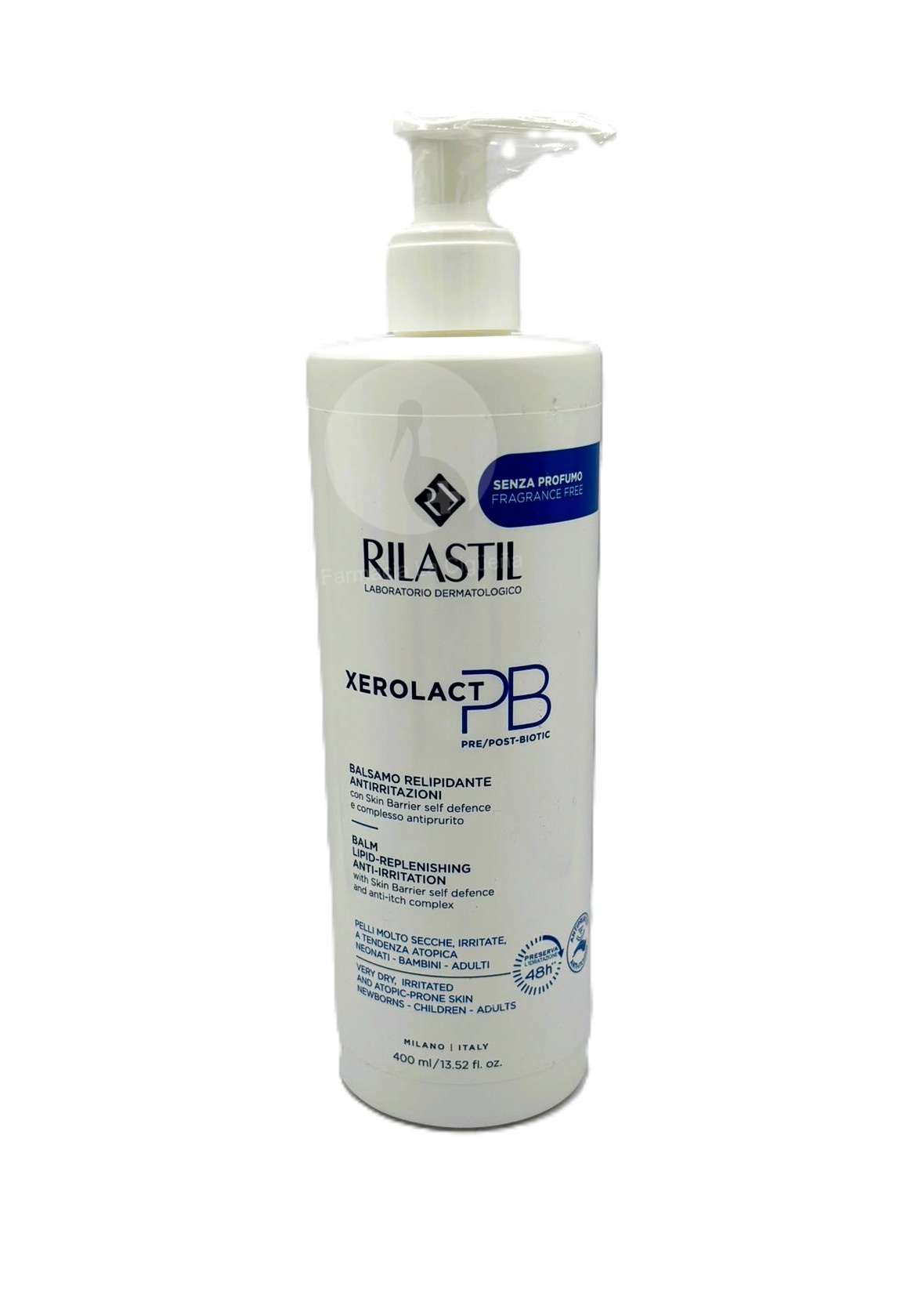RILASTIL XEROLACT PB BALSAMO RELIPIDIZANTE 1 TUBO 400 ML