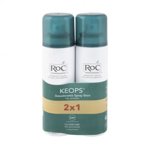 ROC DESODORANTE SPRAY SECO 150 ML PACK 2X1