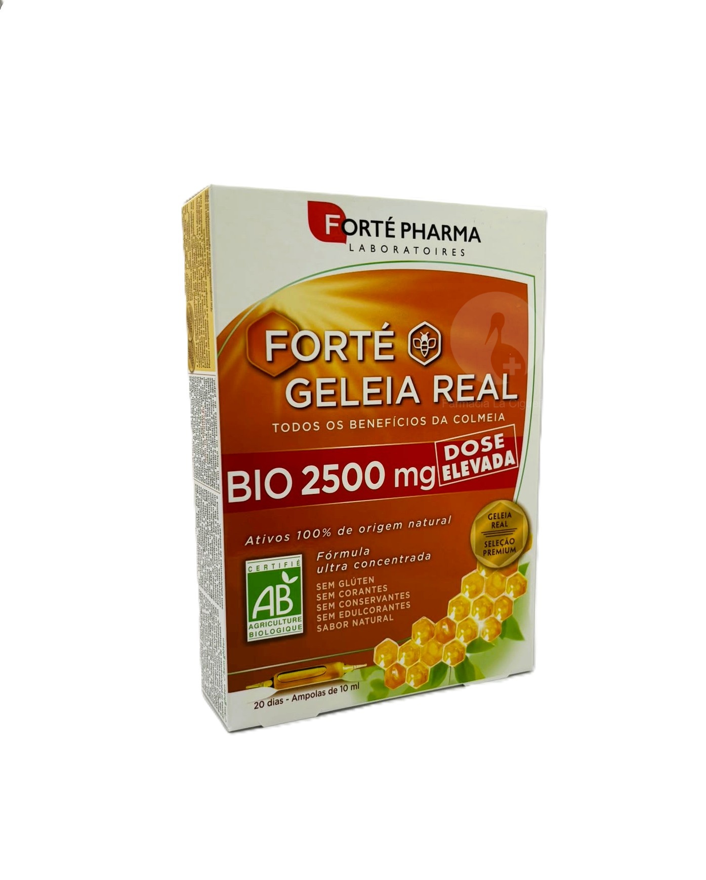 FORTE JALEA REAL BIO 2500 MG 20 AMPOLLAS 15 ML
