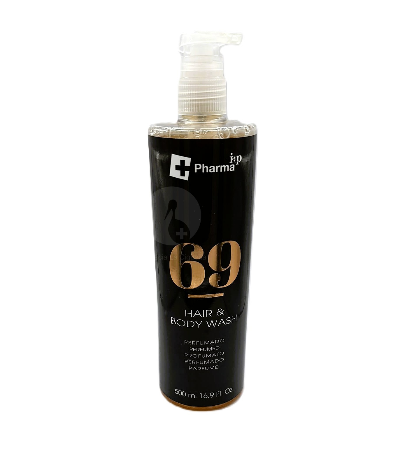 GEL-CHAMPU Nº 69 IAP PHARMA POUR HOMME 1 ENVASE 500 ML