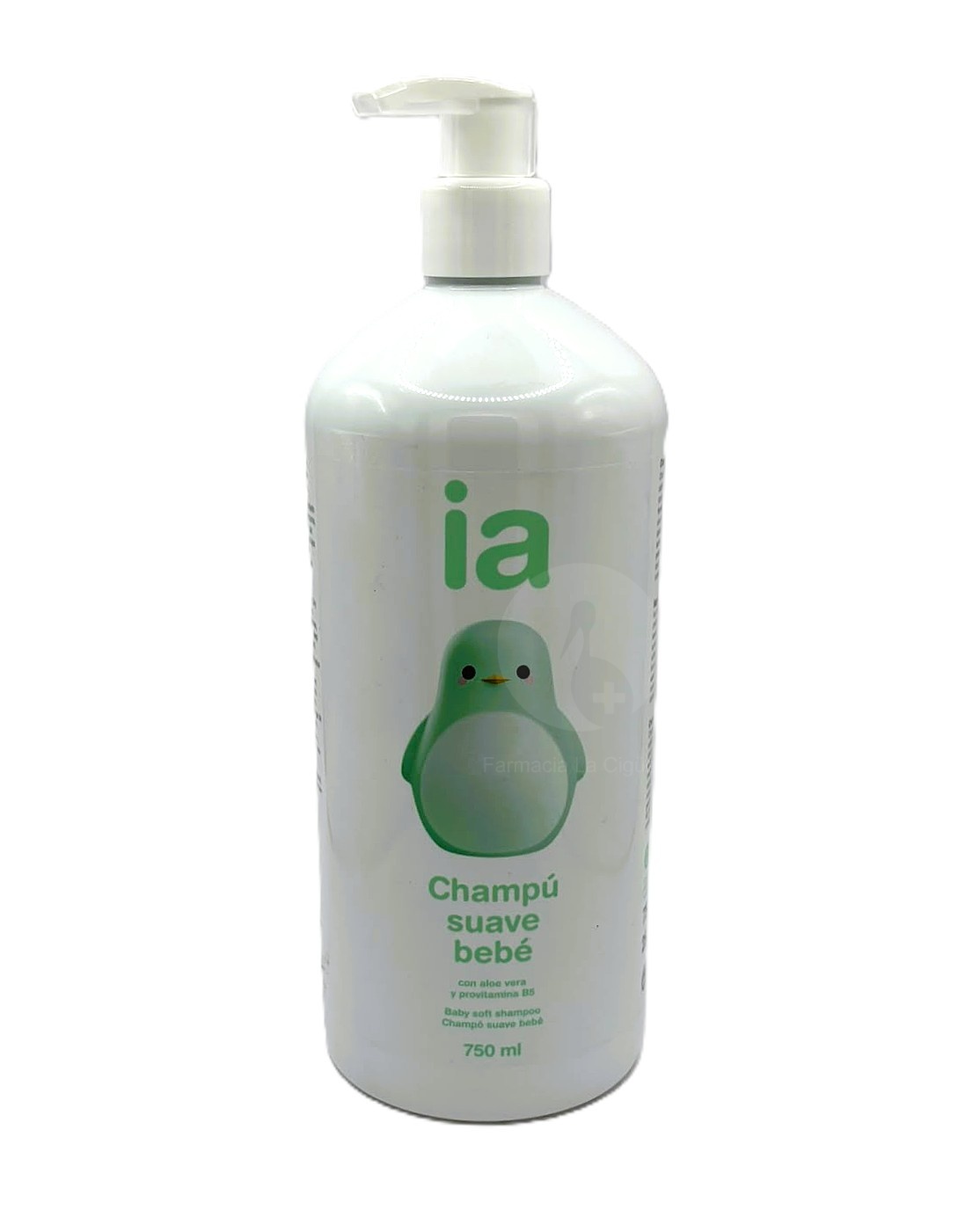 INTERAPOTHEK CHAMPU SUAVE BEBE 1 ENVASE 750 ML
