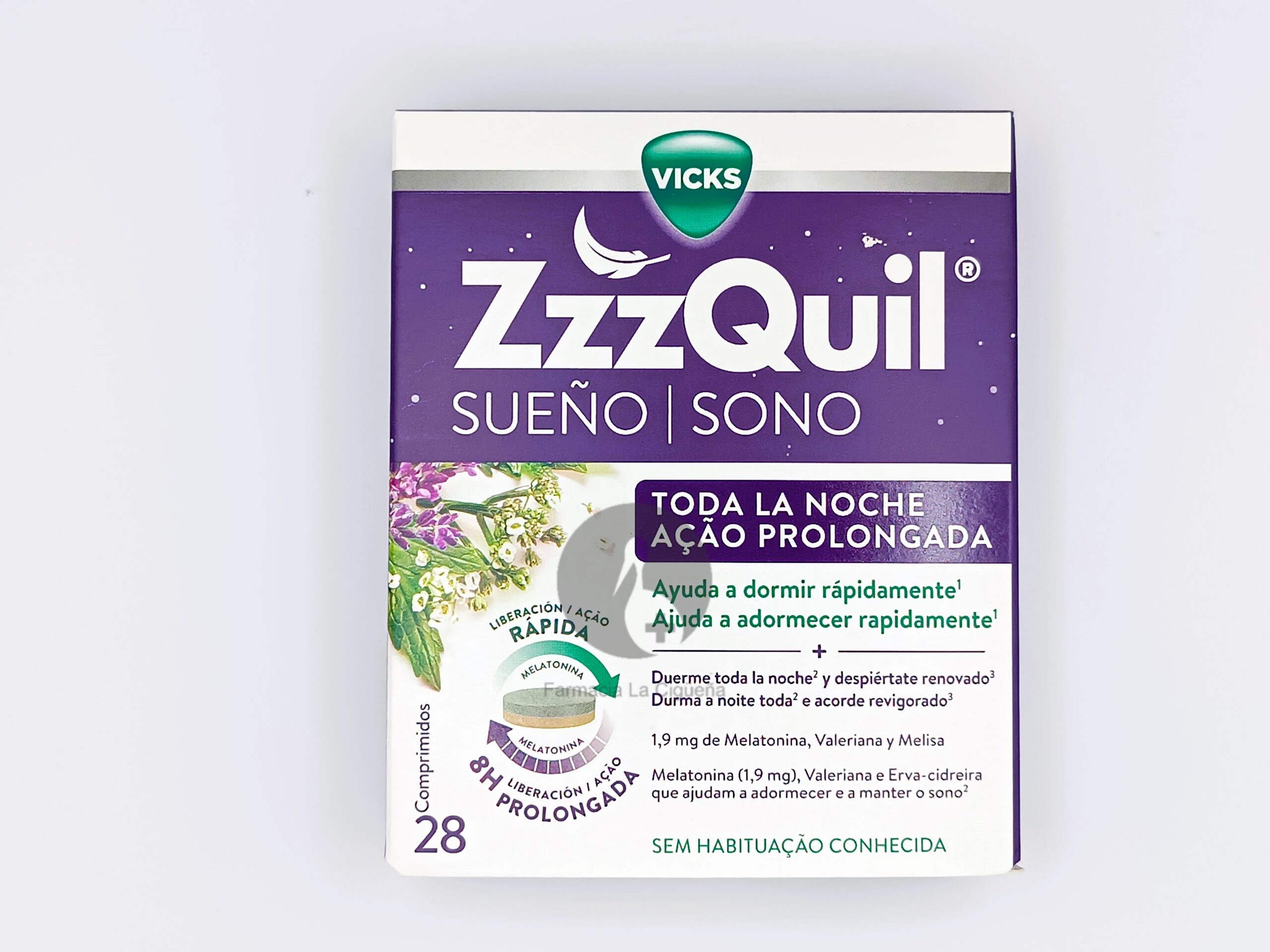 ZZZQUIL SUEÑO TODA LA NOCHE 28 COMPRIMIDOS