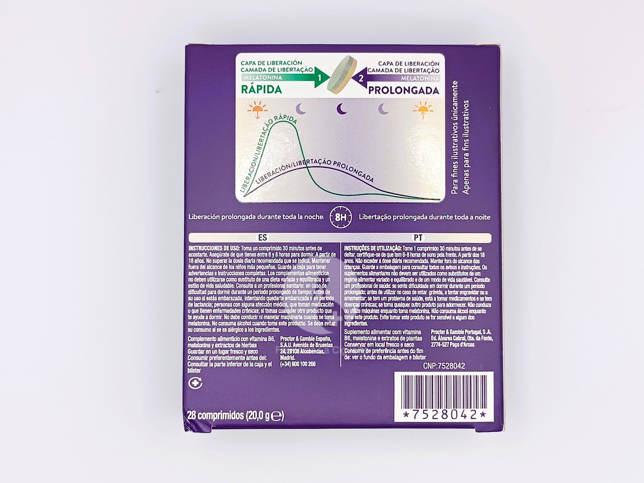 ZZZQUIL SUEÑO TODA LA NOCHE 28 COMPRIMIDOS