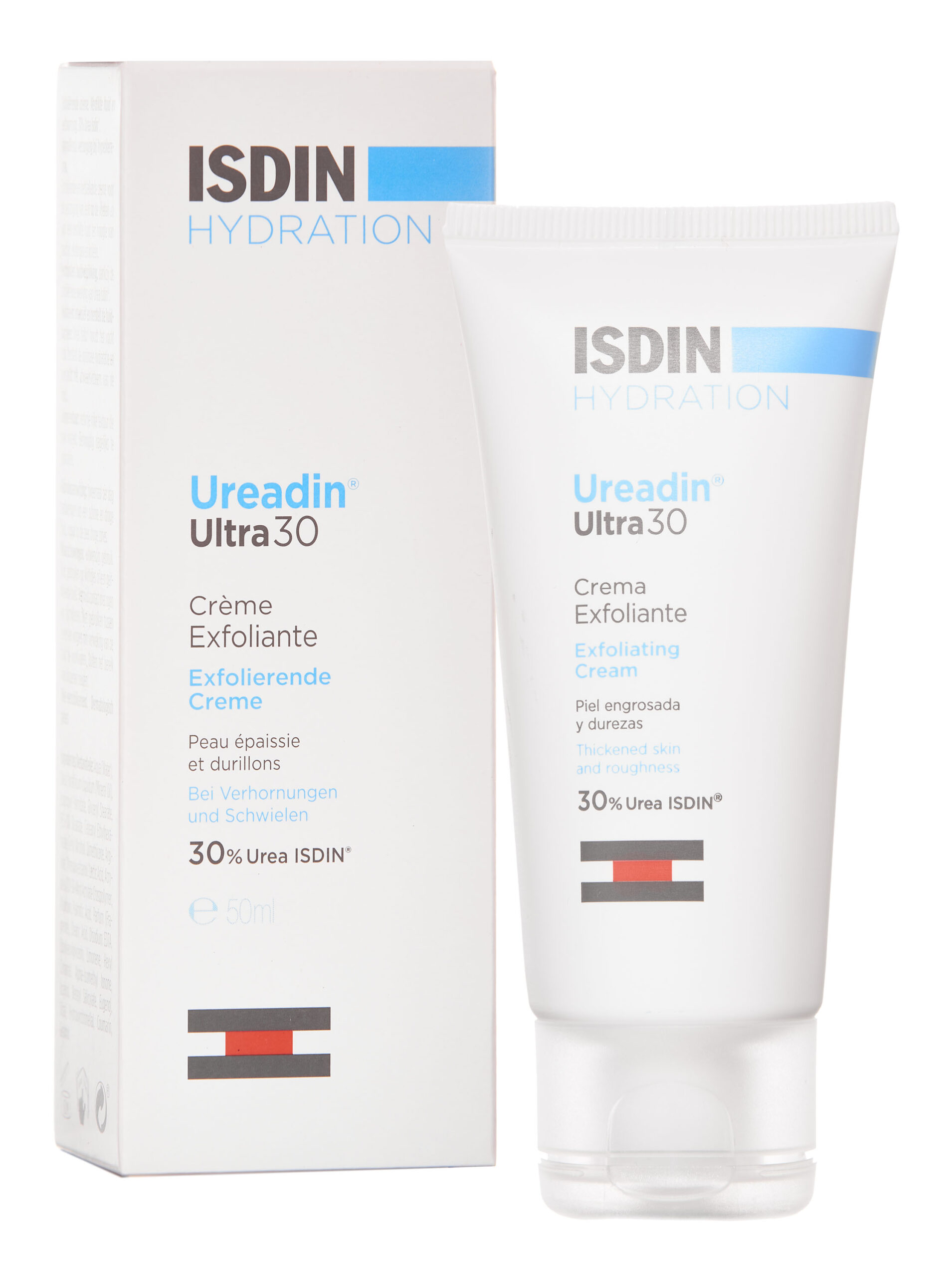 ISDIN HYDRATION UREADIN ULTRA 30 CREMA EXFOLIANT 1 ENVASE 50 ML