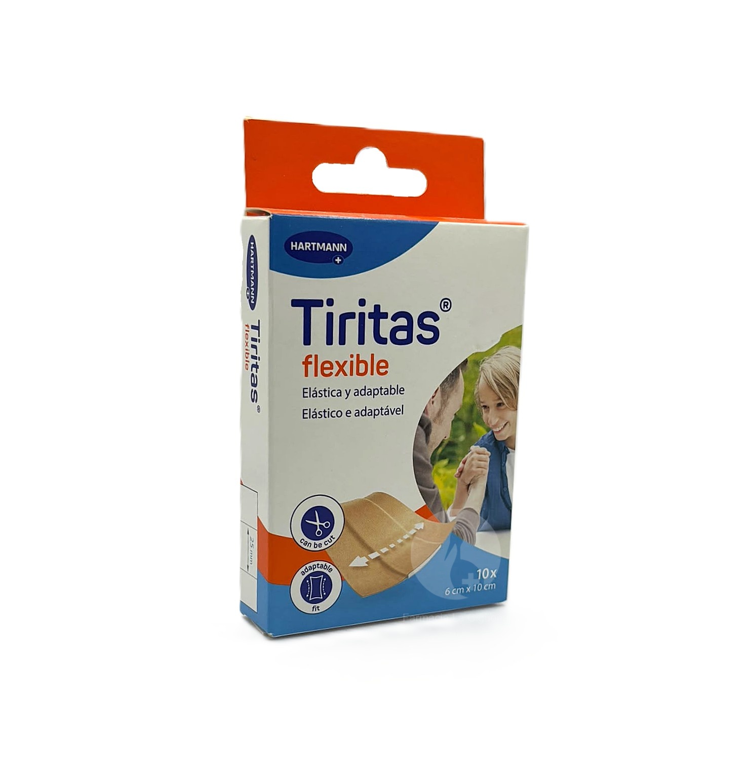 TIRITAS FLEXIBLE APOSITO ADHESIVO 10 UNIDADES 10 MM X 6 MM