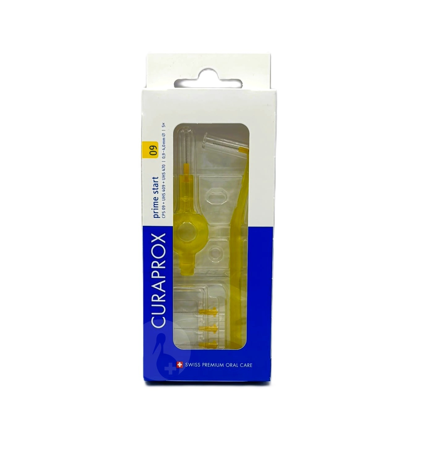 CEPILLO ESPACIO INTERDENTAL CURAPROX CPS INICIAL 09 MM FINE AMARILLO 5 UNIDADES