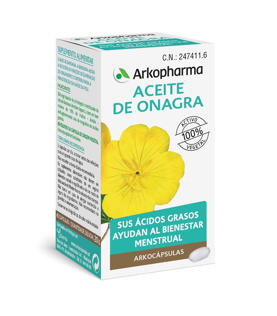 ARKOCAPSULAS ACEITE DE ONAGRA 50 CAPSULAS