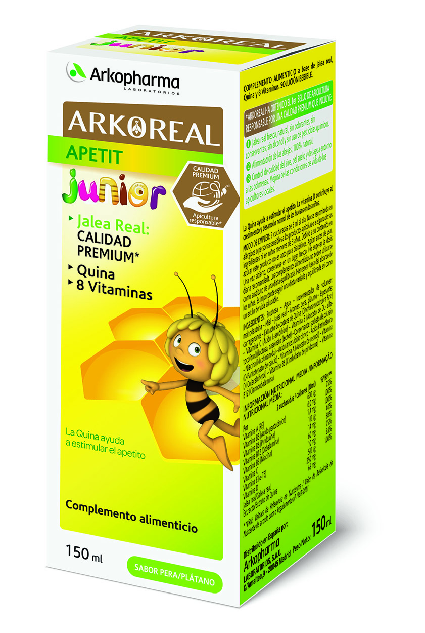 ARKOREAL APETIT JUNIOR JARABE 1 ENVASE 150 ML