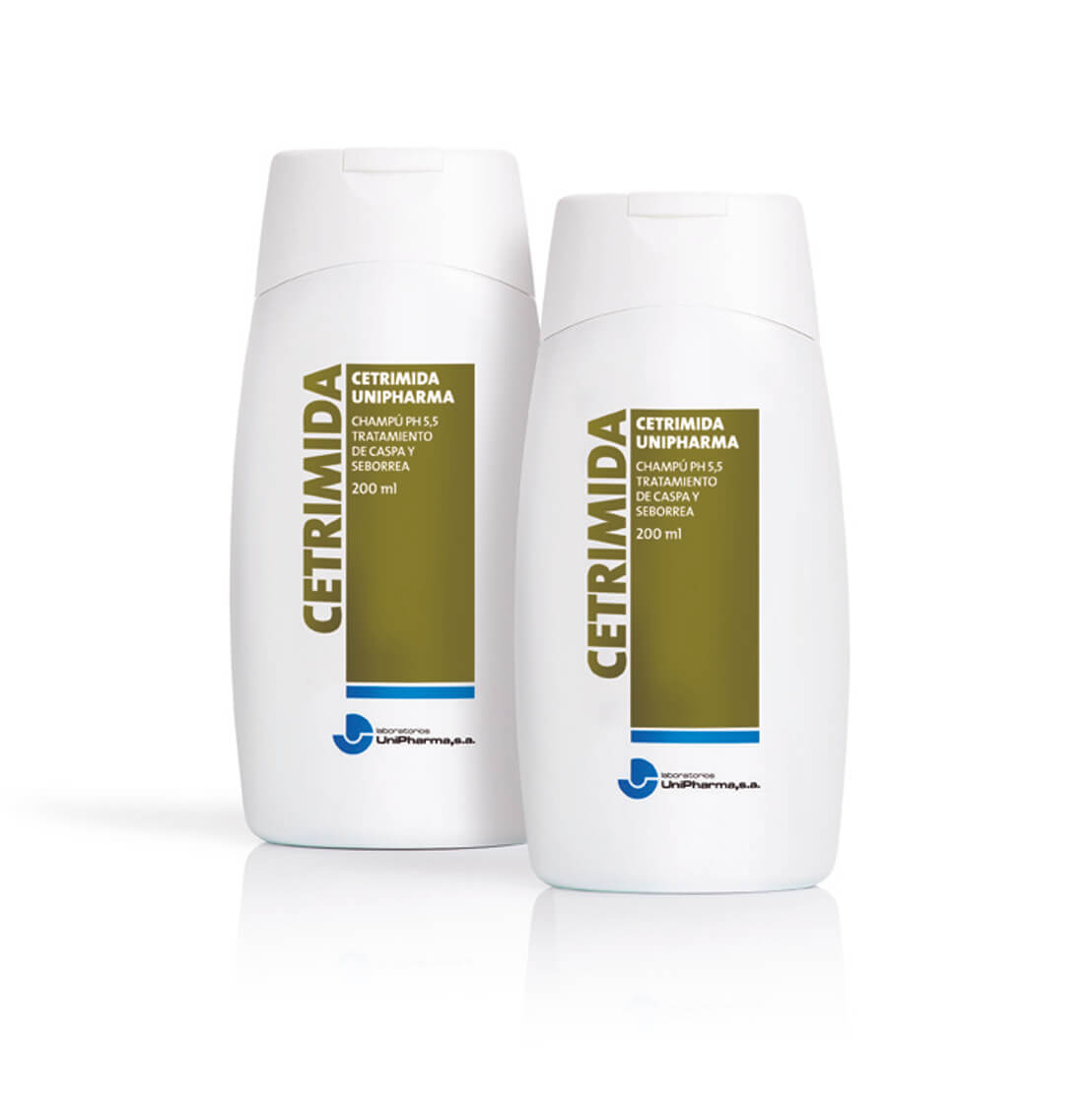 CETRIMIDA UNIPHARMA CHAMPU ANTICASPA 1 ENVASE 200 ML