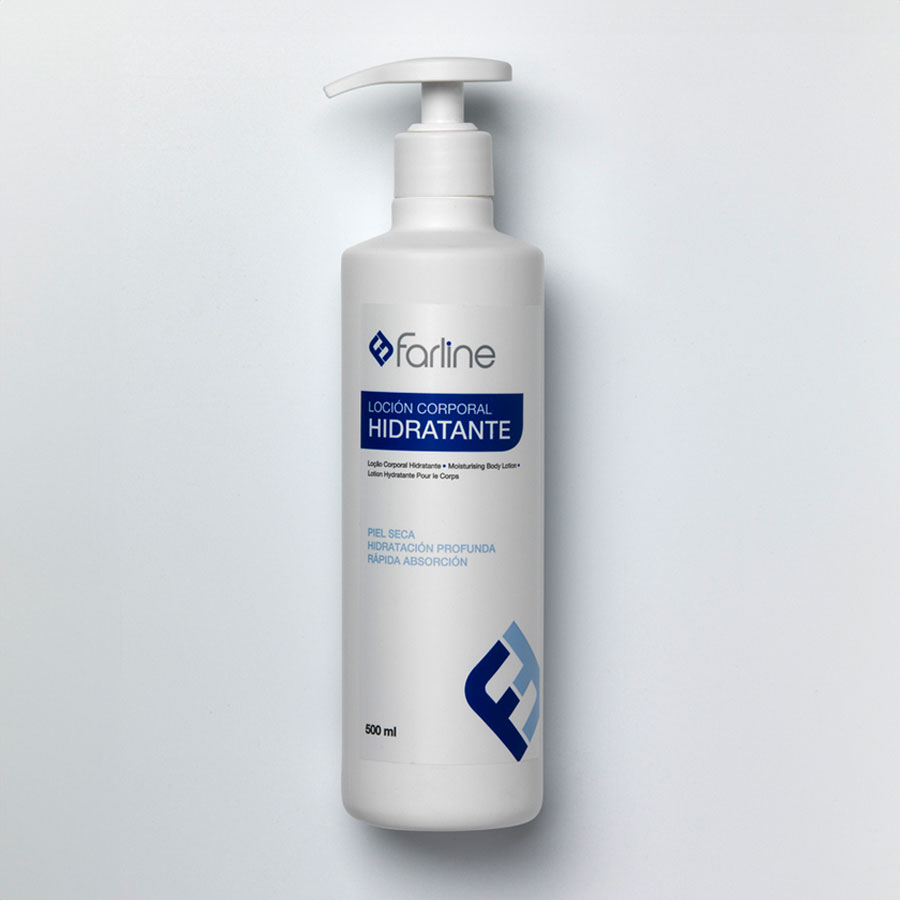 FARLINE LOCION CORPORAL HIDRATANTE ACEITE OLIVA 1 ENVASE 500 ML