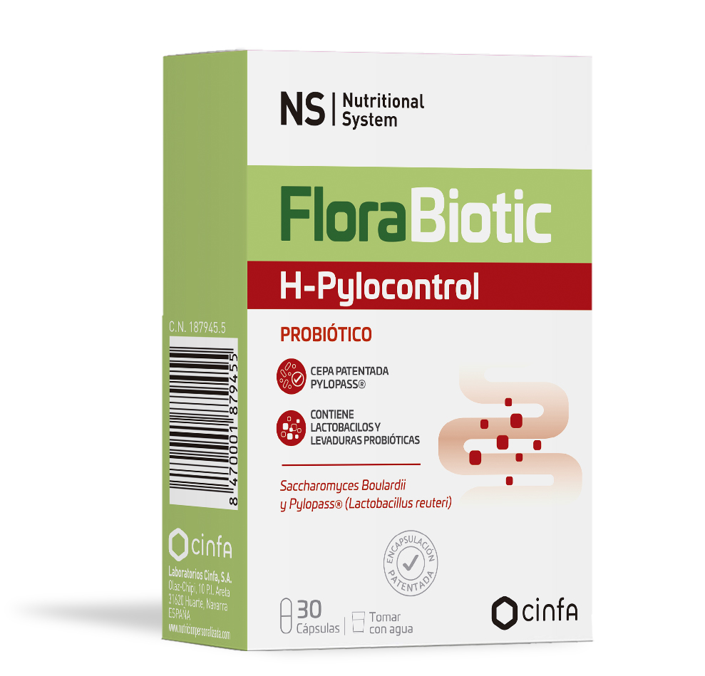 NS FLORABIOTIC H-PYLOCONTROL 28 CAPSULAS