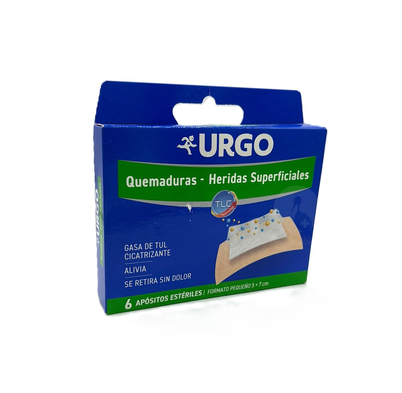 URGO QUEMADURAS HERIDAS SUPERFICIALES 6 APOSITOS FORMATO PEQUEÑO