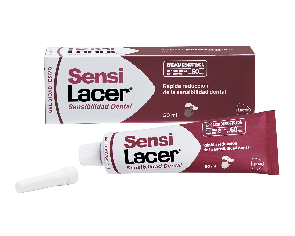 SENSILACER SENSIBILIDAD DENTAL GEL BIOADHESIVO 1 TUBO 50 ML SABOR MENTA