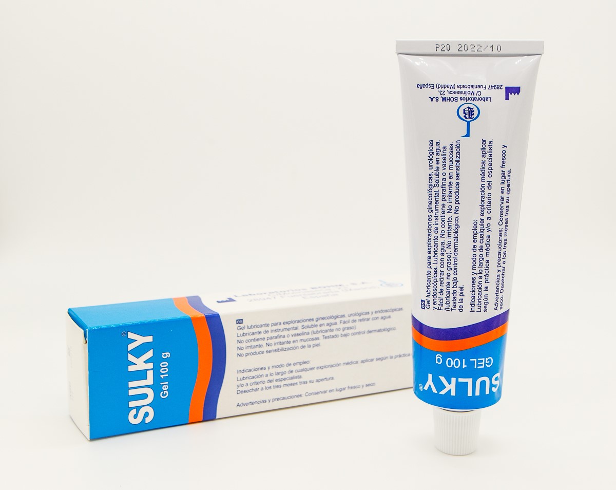 SULKY GEL LUBRICANTE HIDROSOLUBLE INTIMO 1 TUBO 100 G