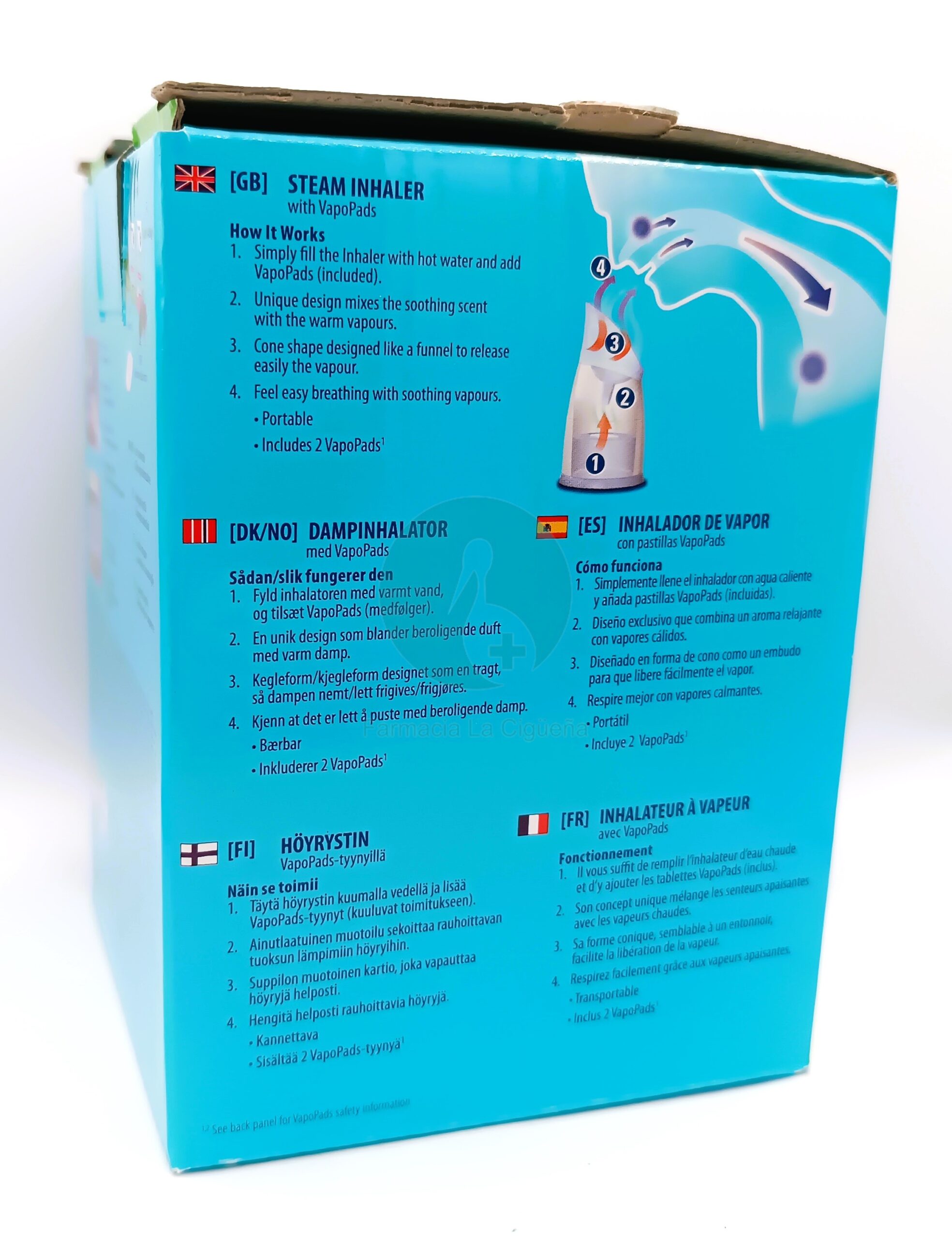 VICKS INHALADOR DE VAPOR PORTATIL