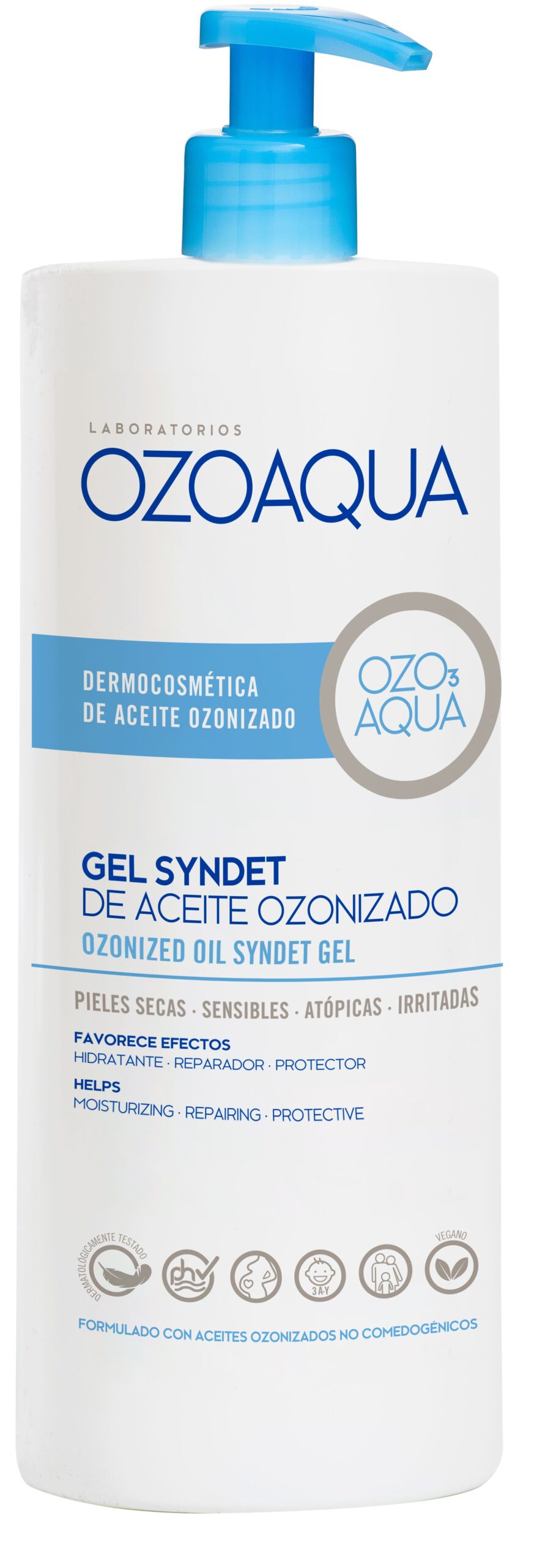 OZOAQUA GEL SYNDET DE ACEITE OZONIZADO 1 ENVASE 1000 ML