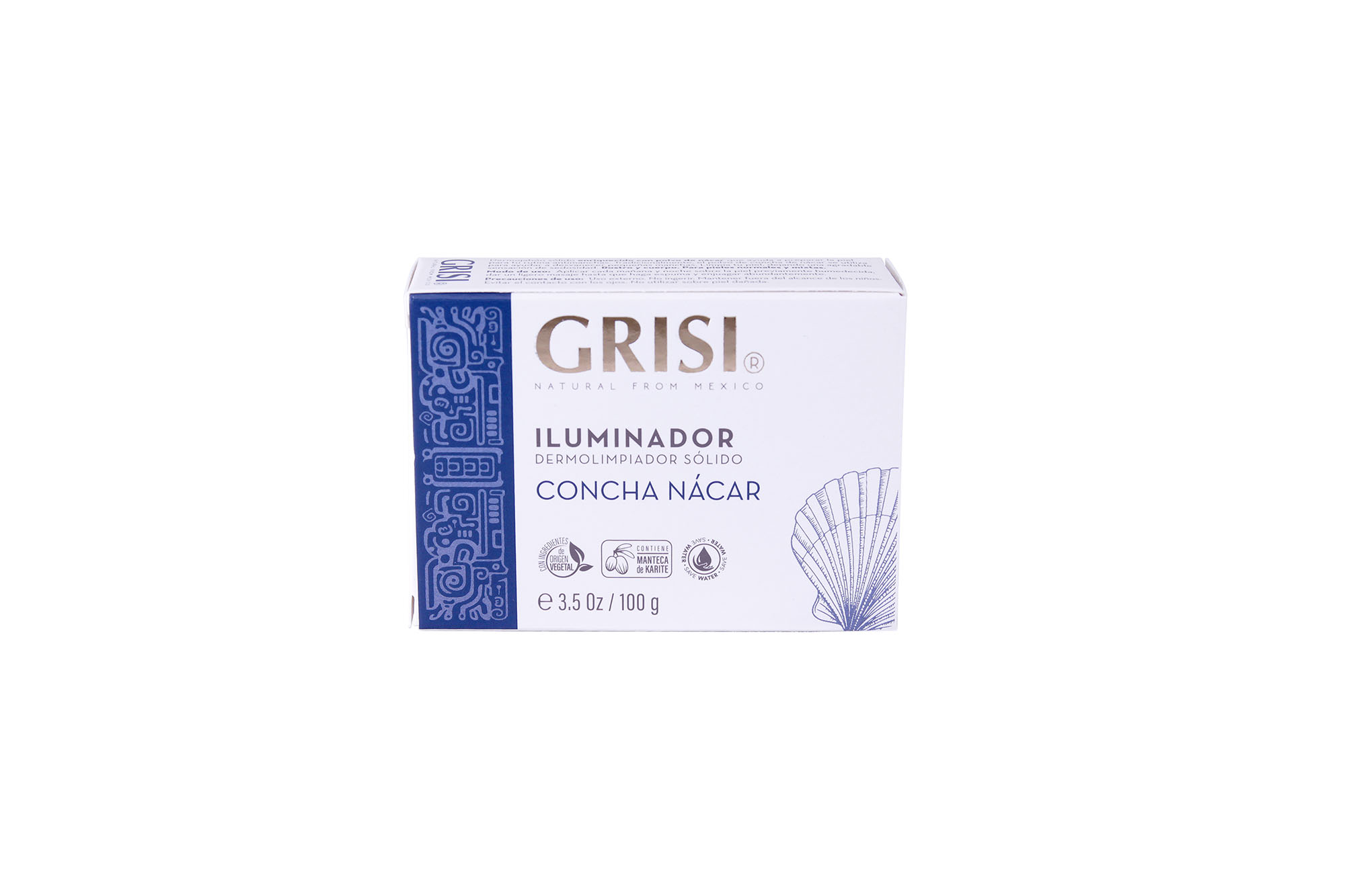 GRISI CONCHA NACAR JABON 1 ENVASE 100 G