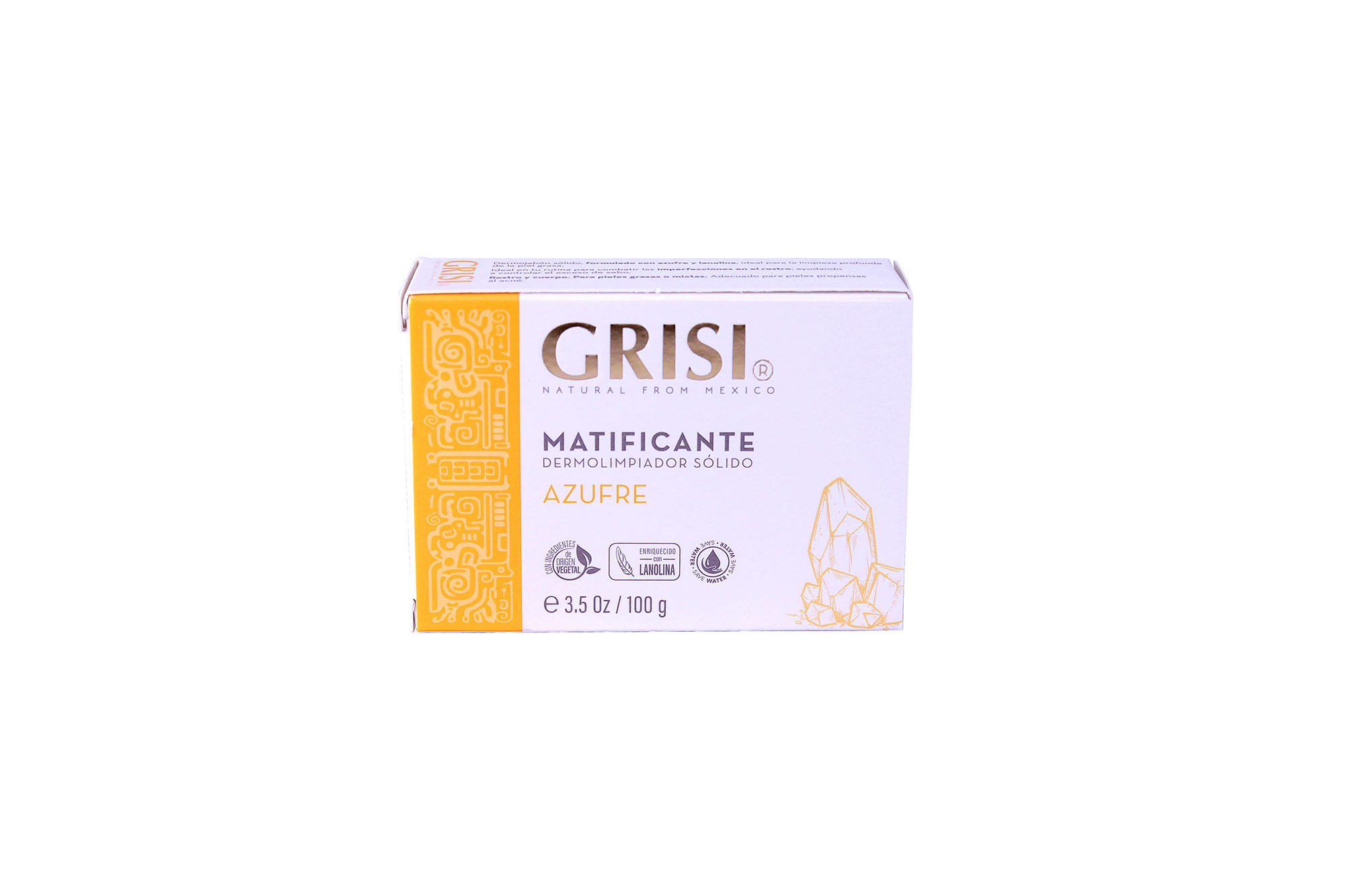 GRISI AZUFRE JABON MATIFICANTE 1 ENVASE 100 G