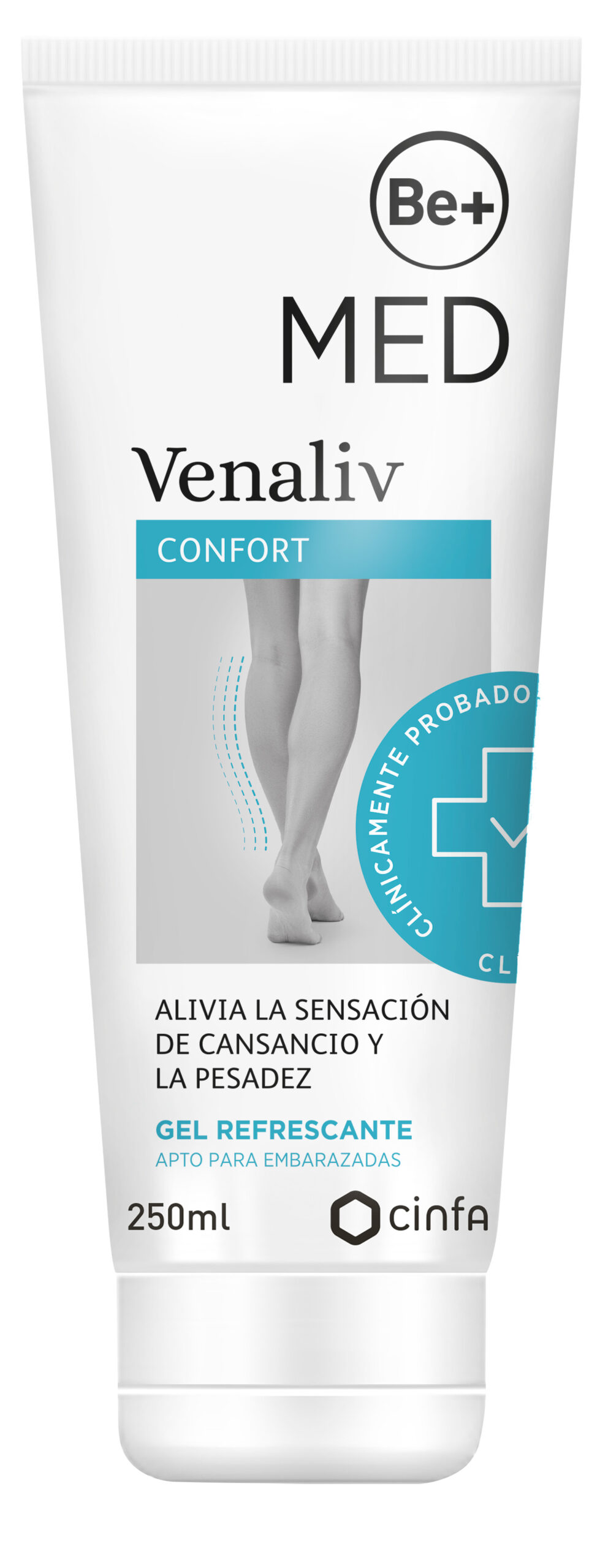 BE+ MED VENALIV CONFORT 1 TUBO 250 ML