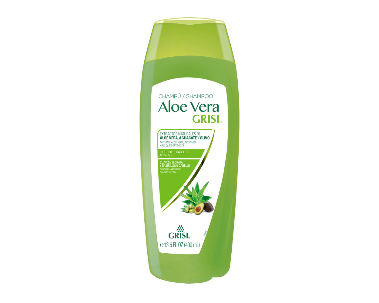 GRISI ALOE VERA CHAMPU 1 ENVASE 400 ML
