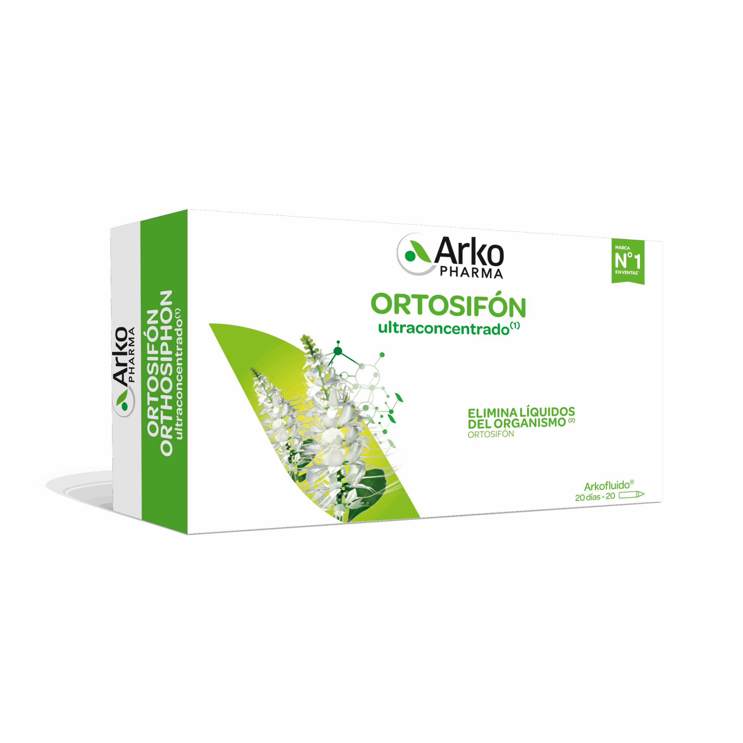 ARKOFLUIDO ORTOSIFON 20 AMPOLLAS BEBIBLES 15 ML