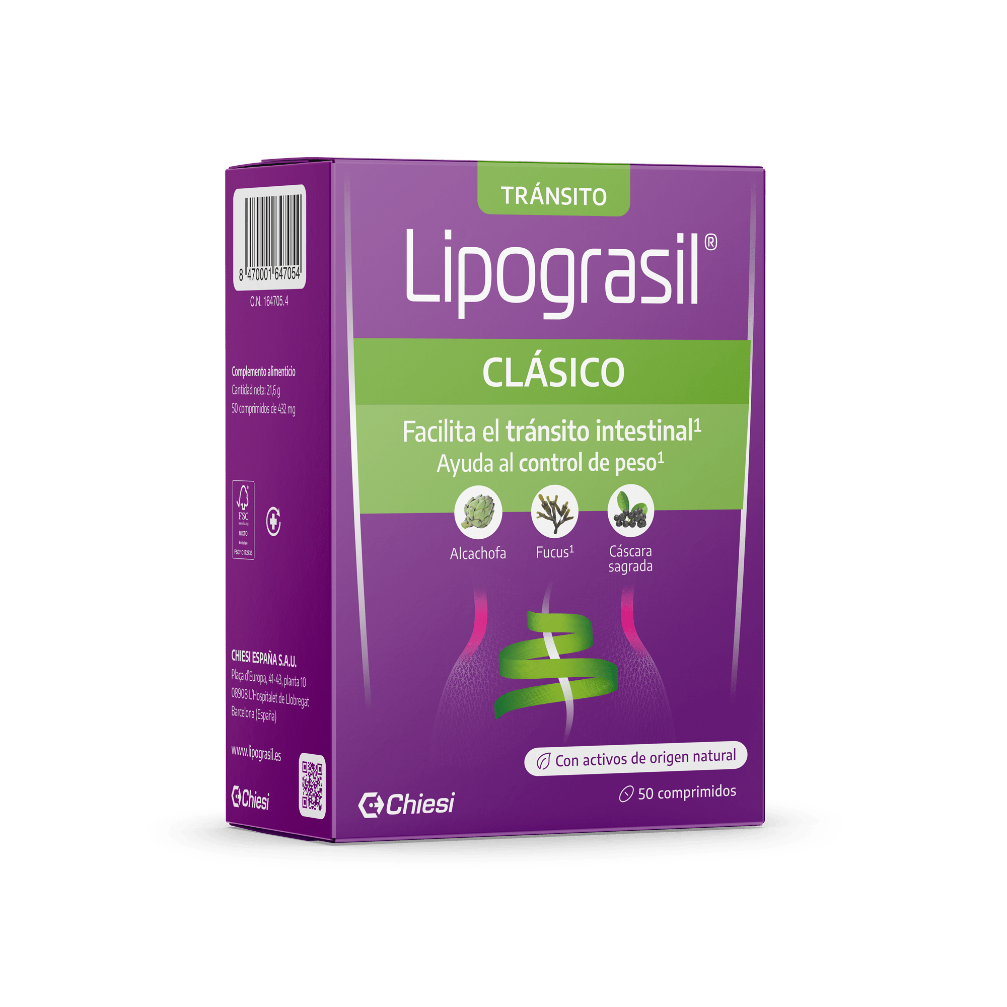 LIPOGRASIL CLASICO 50 COMPRIMIDOS