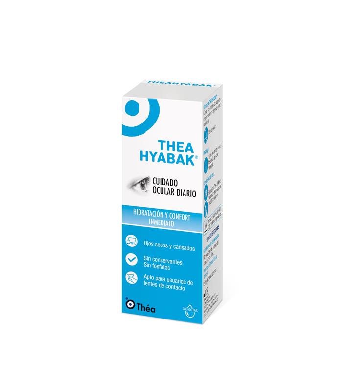 THEAHYABAK SOLUCION HIDRATANTE LENTES DE CONTACTO 1 ENVASE 10 ML