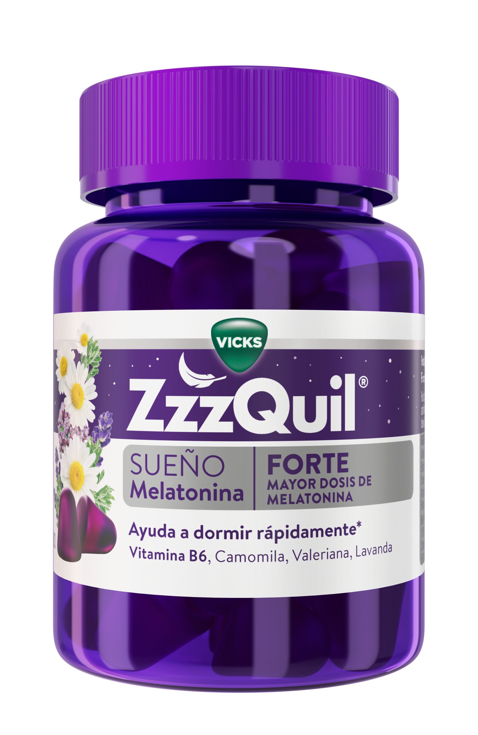 ZZZQUIL SUEÑO FORTE 30 GUMMIES SABOR FRUTOS DEL BOSQUE