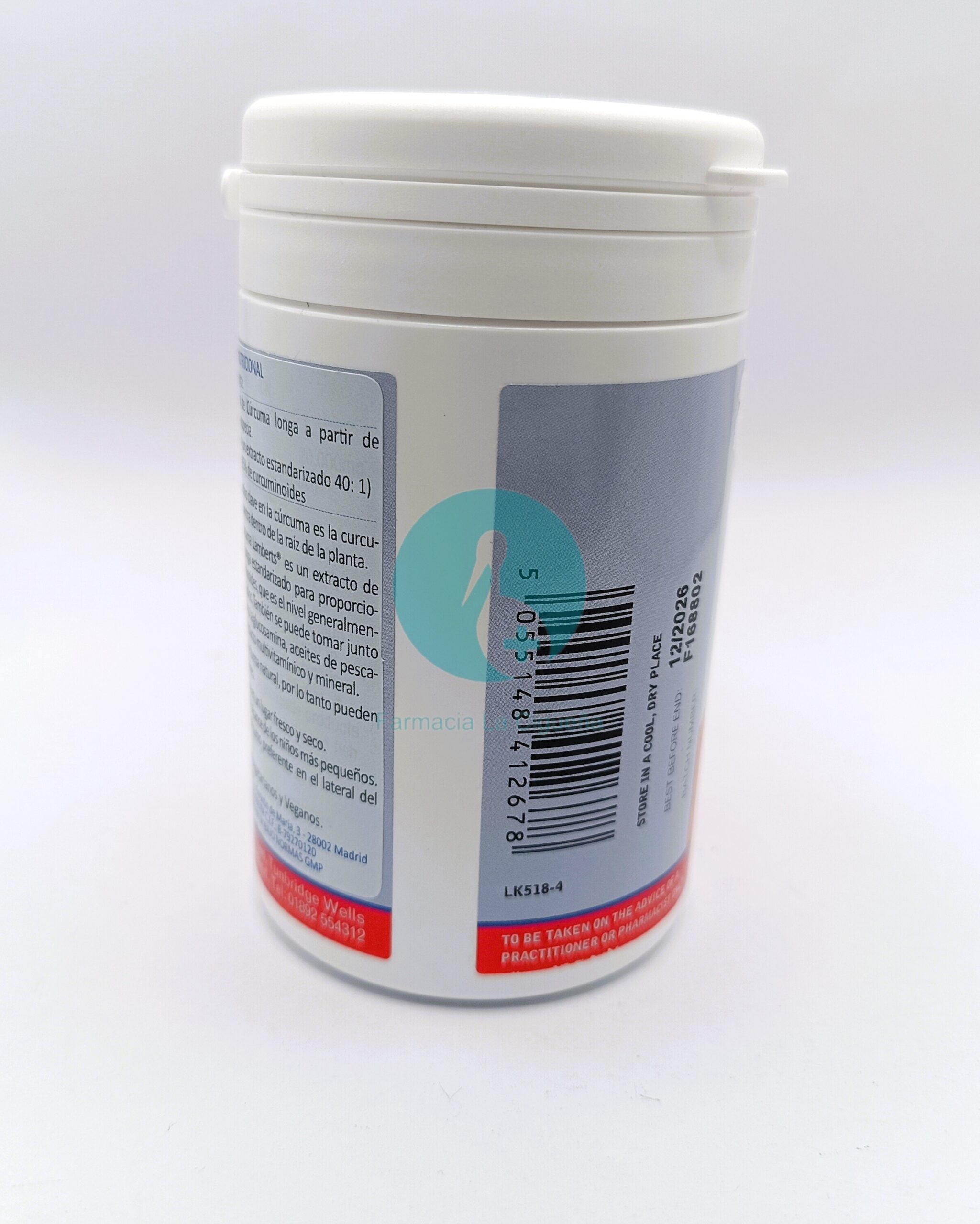 LAMBERTS CURCUMA 20000 MG 120COMP