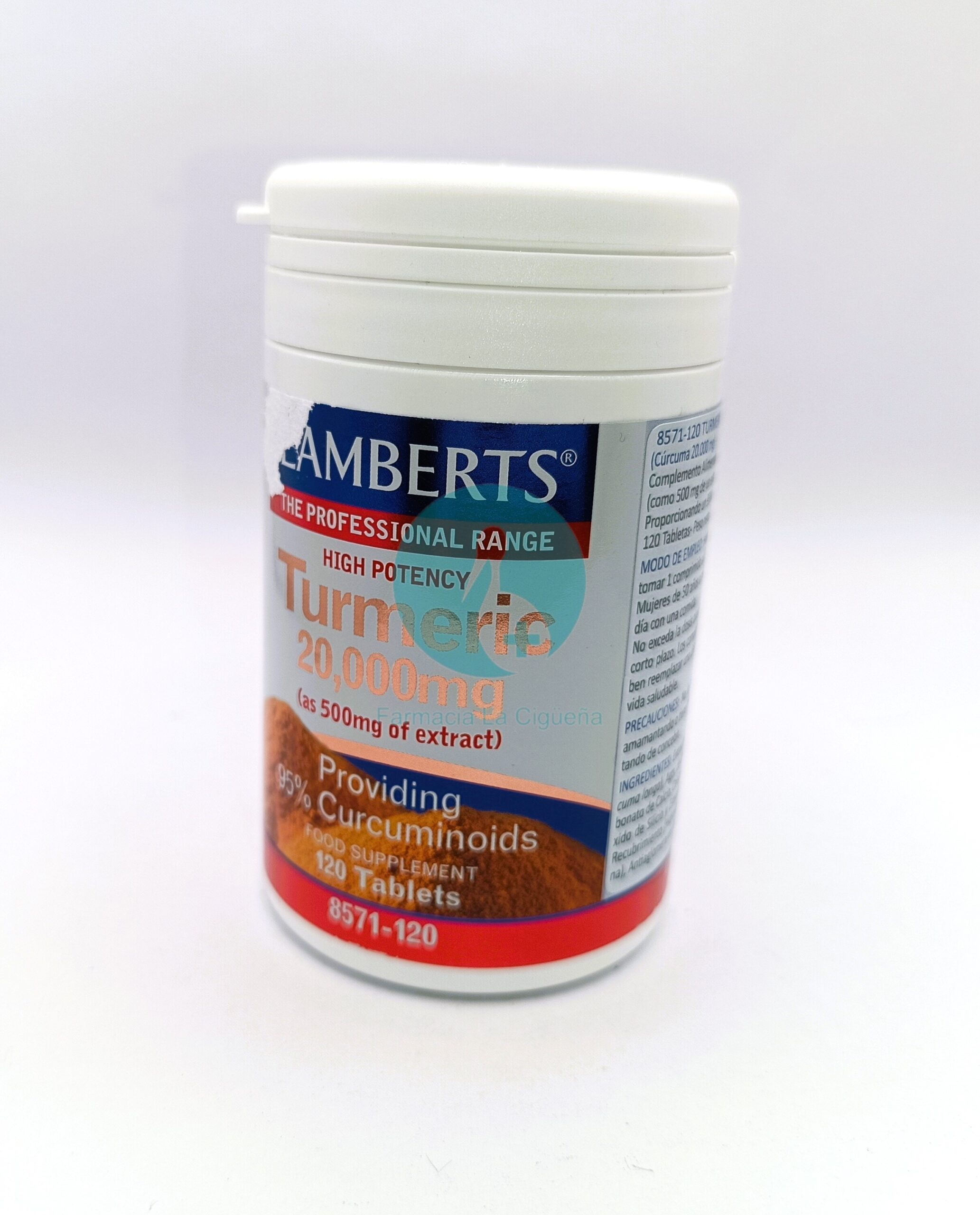 LAMBERTS CURCUMA 20000 MG 120COMP
