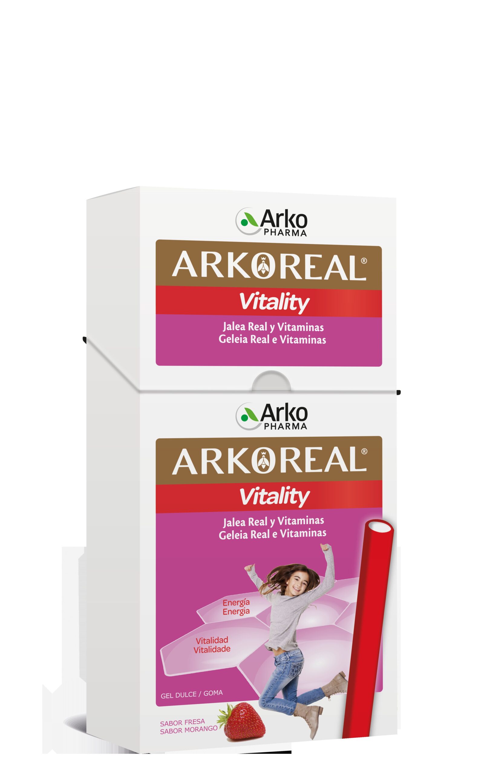 ARKOREAL VITALITY JALEA REAL + VITAMINAS BARRITA 1 BARRITA 25 G