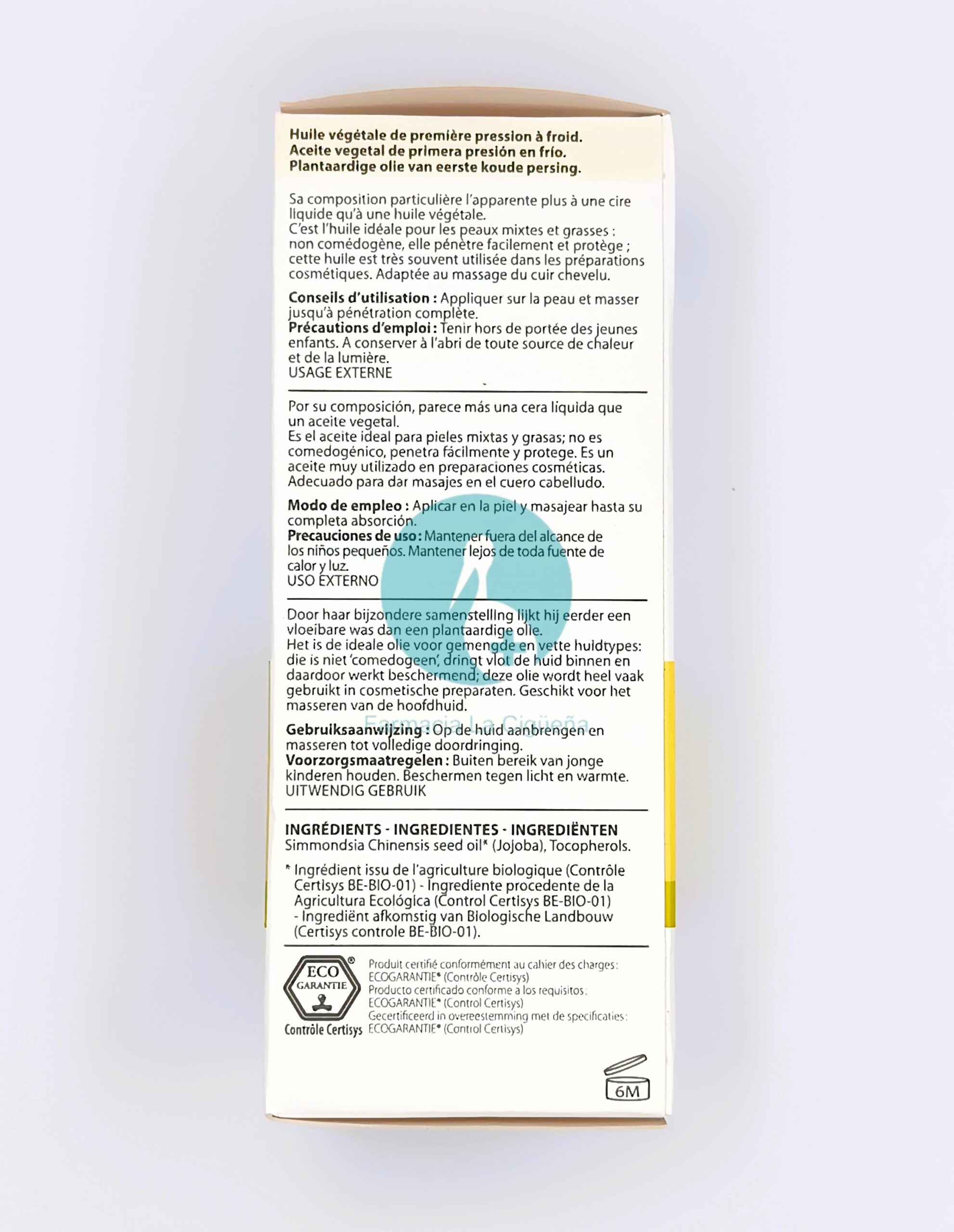 PRANAROM AEQT JOJOBA 50 ML