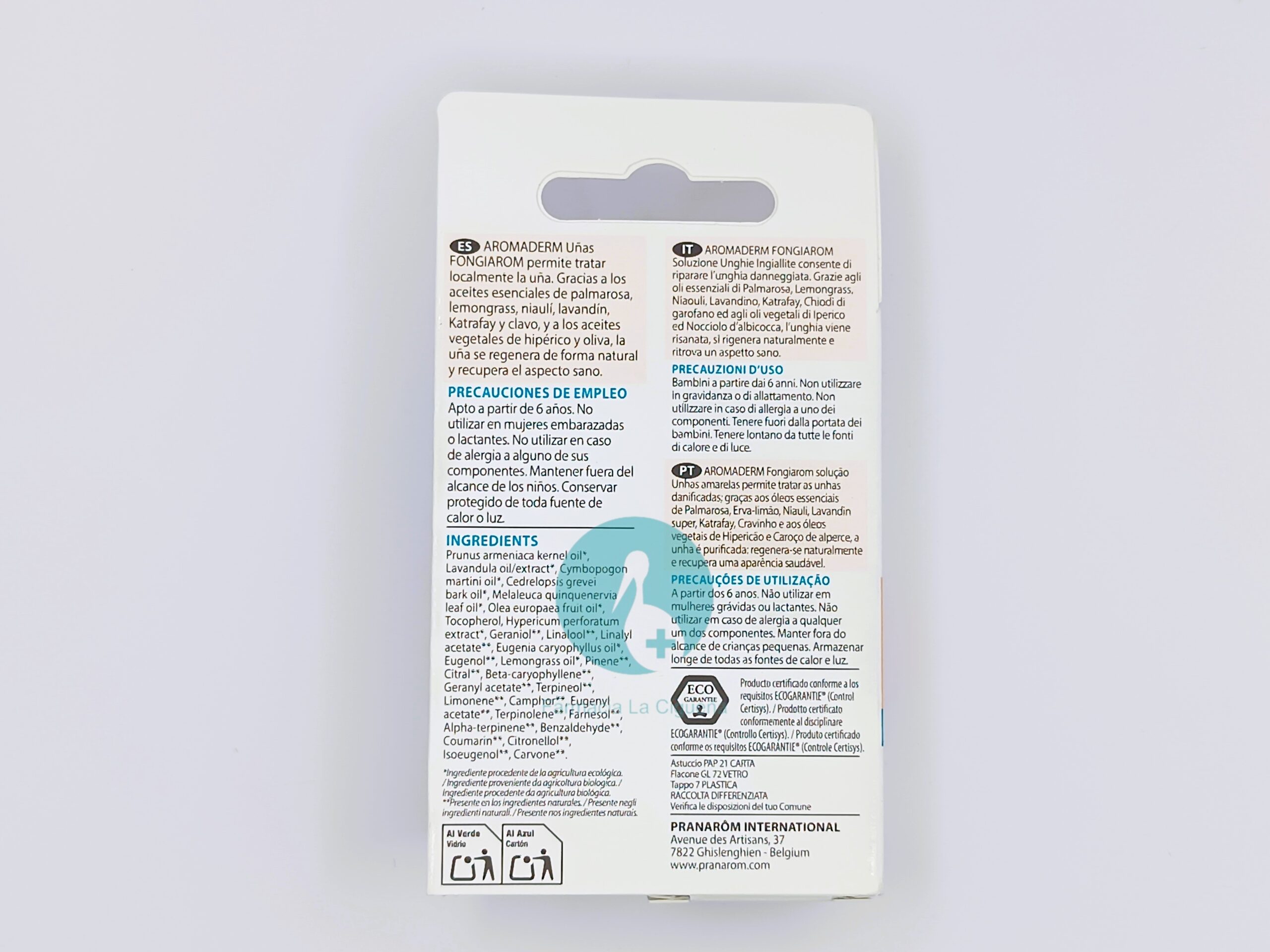 LOCION UÑAS FONGIAROM BIO (ECO) 10 ML