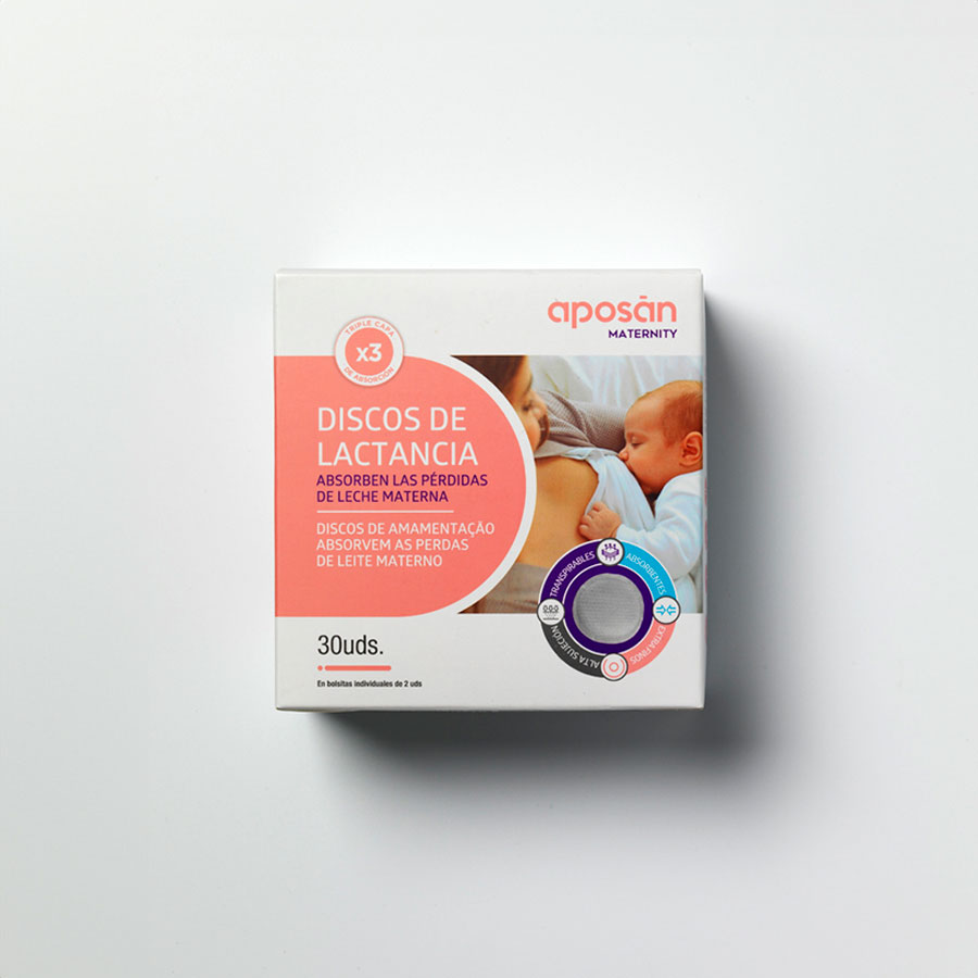 APOSAN MATERNITY DISCOS LACTANCIA 30 UNIDADES