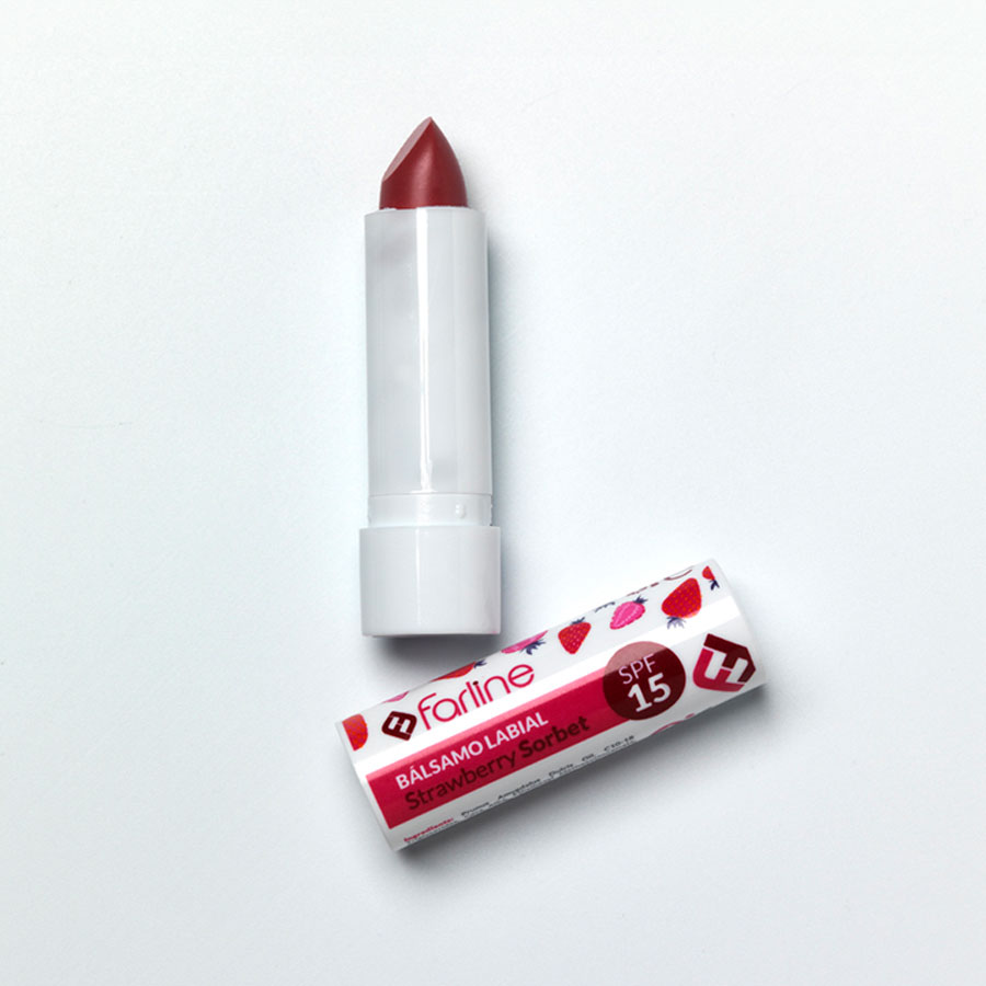 FARLINE BALSAMO LABIAL 1 ENVASE 4,5 G STRAWBERRY