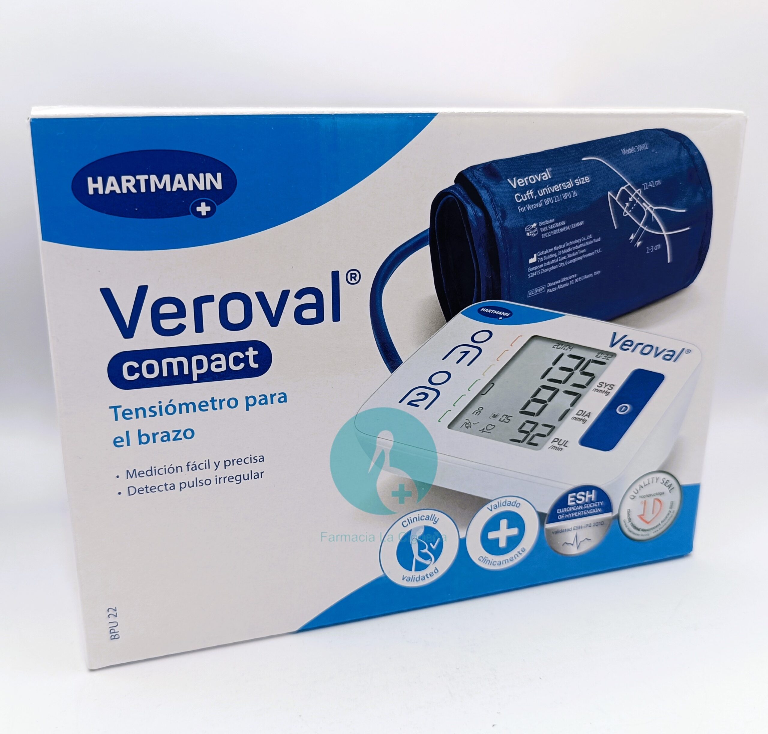 TENSIOMETRO DE BRAZO VEROVAL COMPACT CONNECT 1 UNIDAD