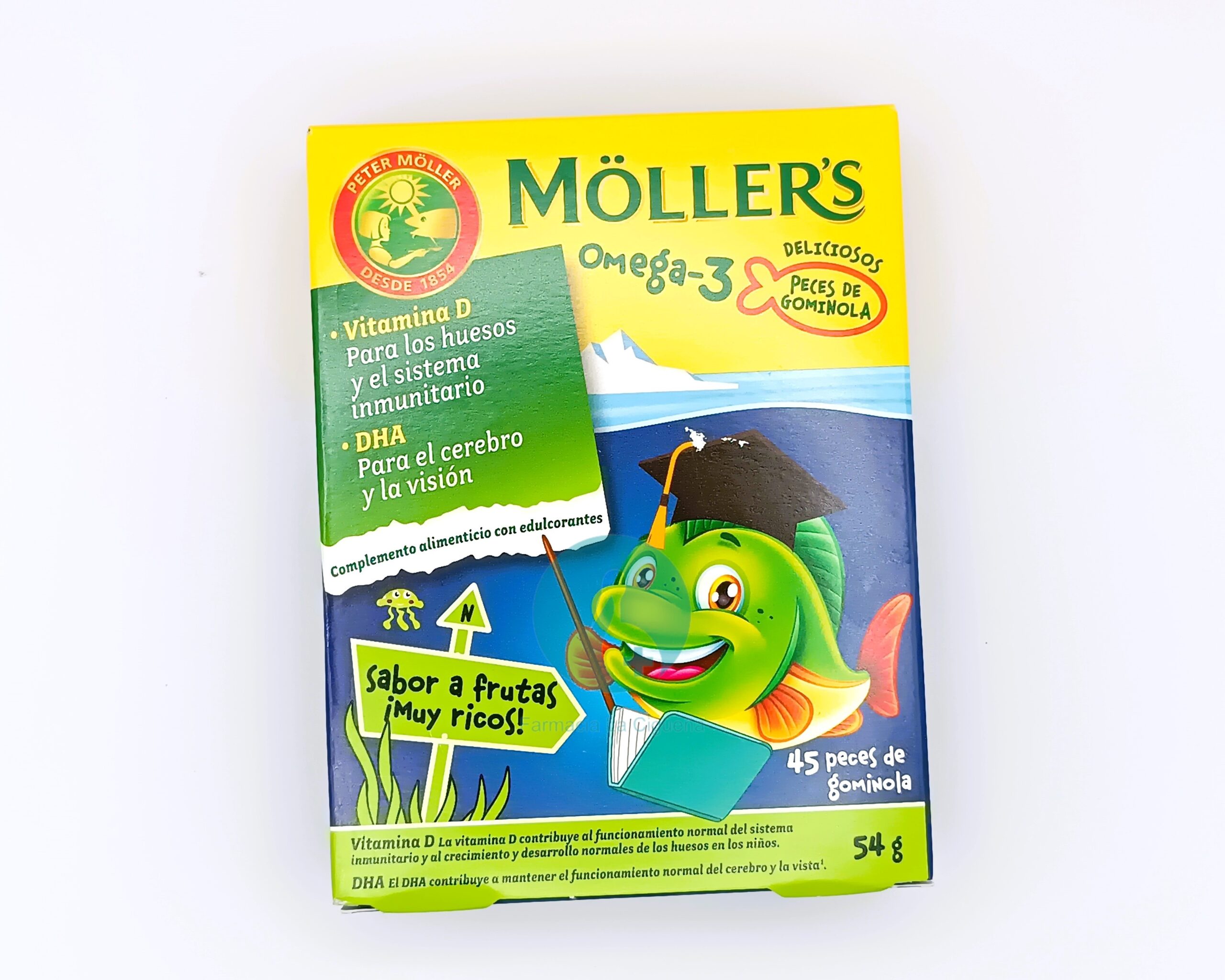 OMEGA 3 MÖLLER´S 45 PECES DE GOMINOLA