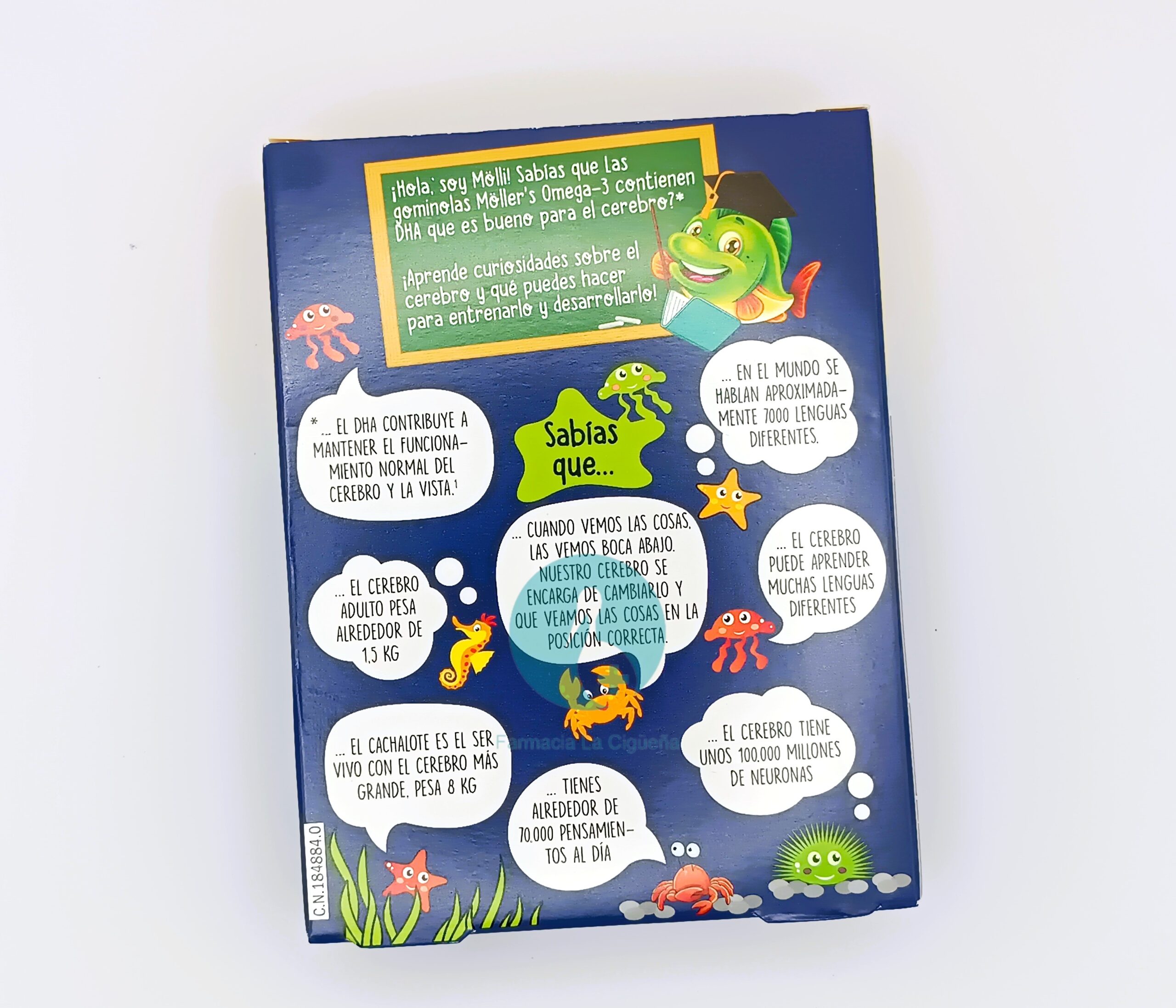 OMEGA 3 MÖLLER´S 45 PECES DE GOMINOLA